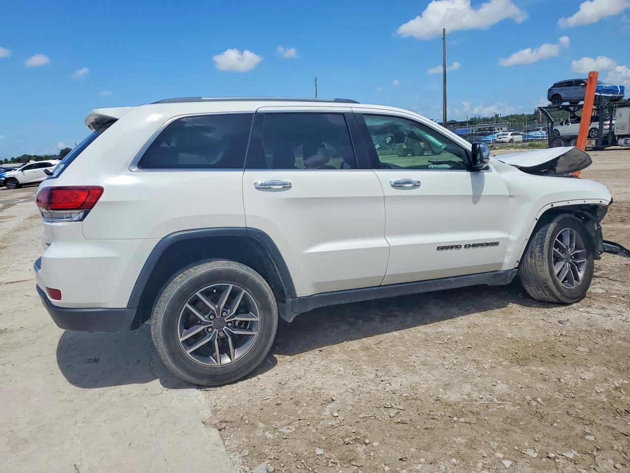 2020 Jeep Grand Cherokee Limited White vin: 1C4RJEBG9LC202639