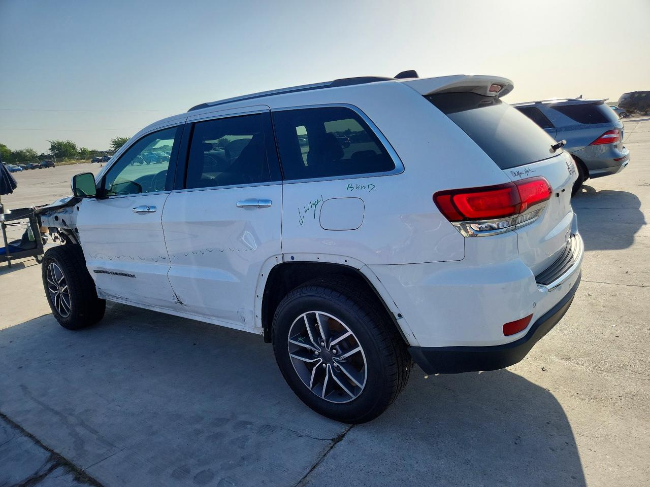 2020 Jeep Grand Cherokee Limited White vin: 1C4RJEBG9LC294710