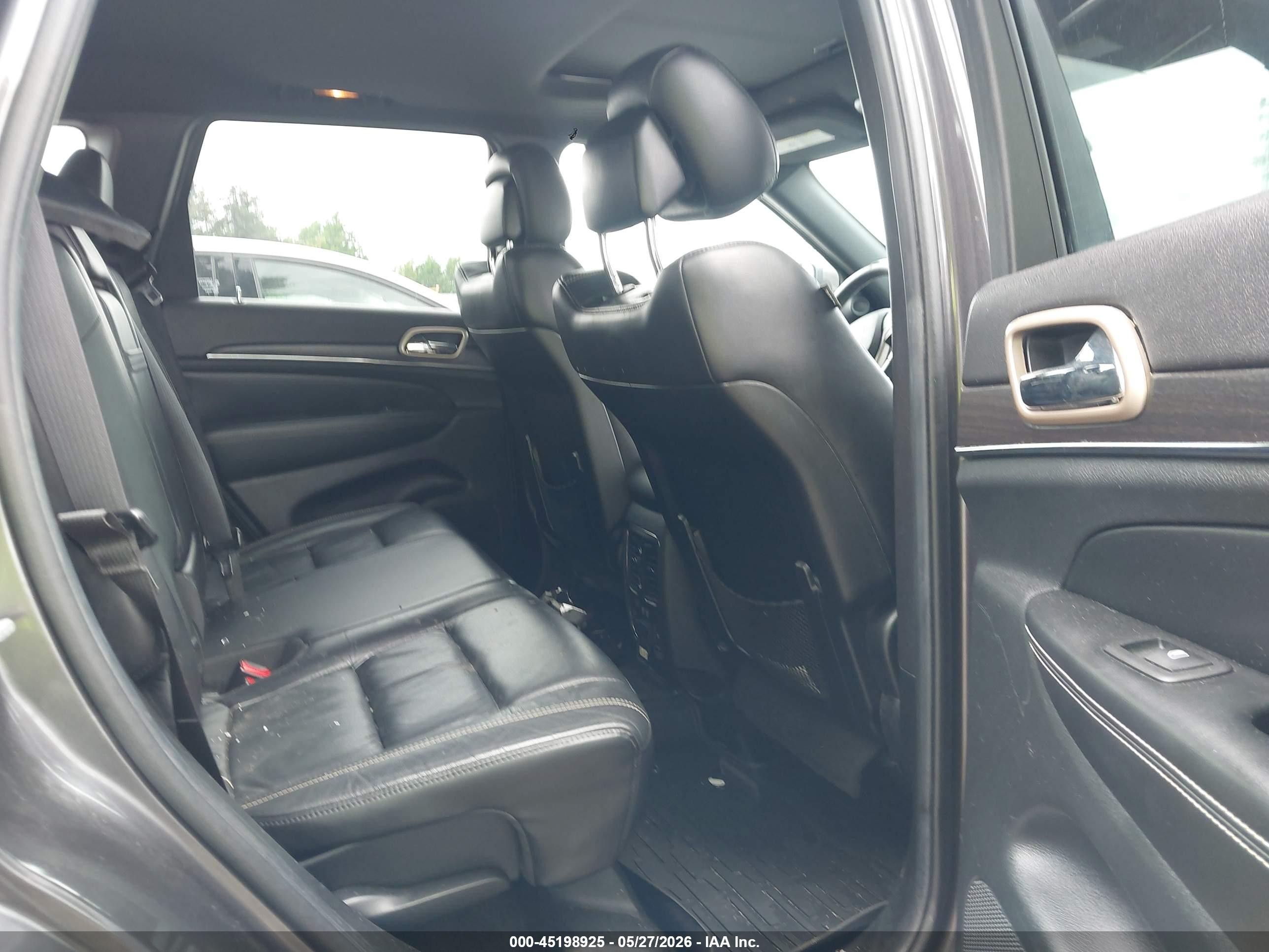 2014 Jeep Grand Cherokee Limited Gray vin: 1C4RJEBGXEC488195
