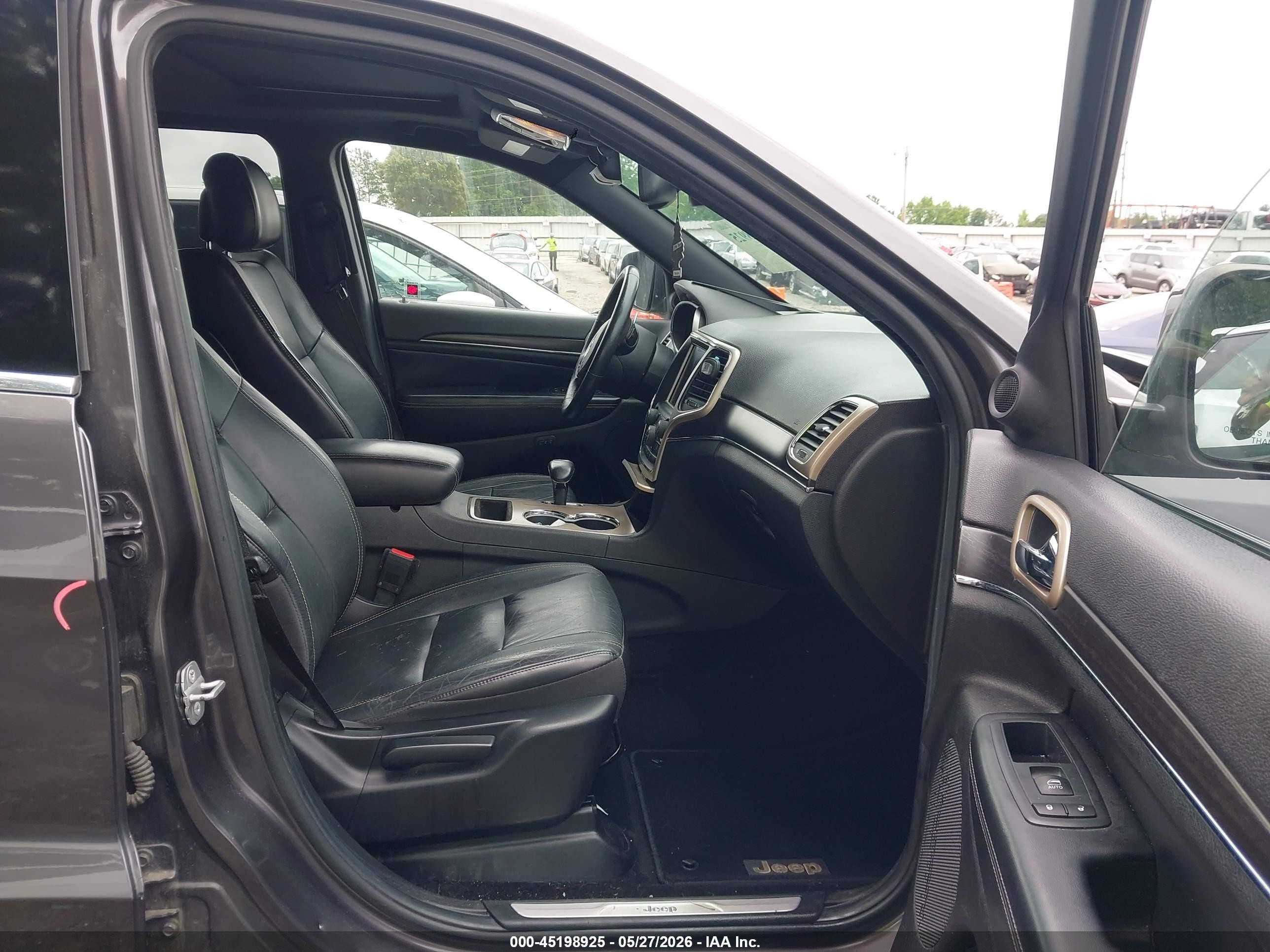 2014 Jeep Grand Cherokee Limited Gray vin: 1C4RJEBGXEC488195
