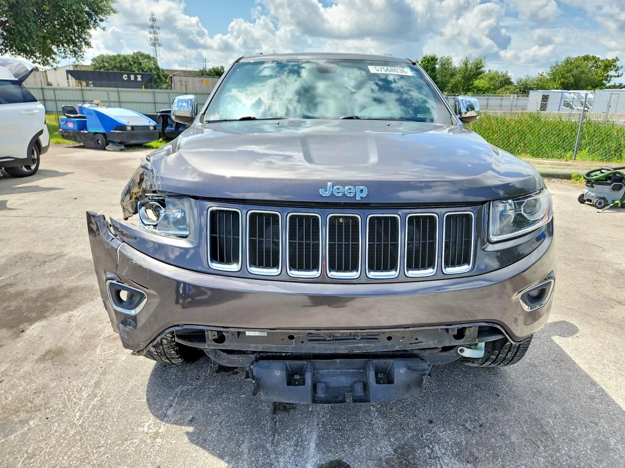 2015 Jeep Grand Cherokee Limited Gray vin: 1C4RJEBGXFC779894