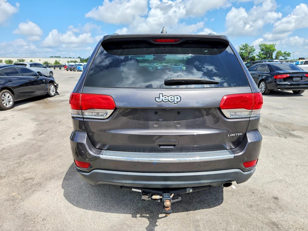 2015 Jeep Grand Cherokee Limited Gray vin: 1C4RJEBGXFC779894