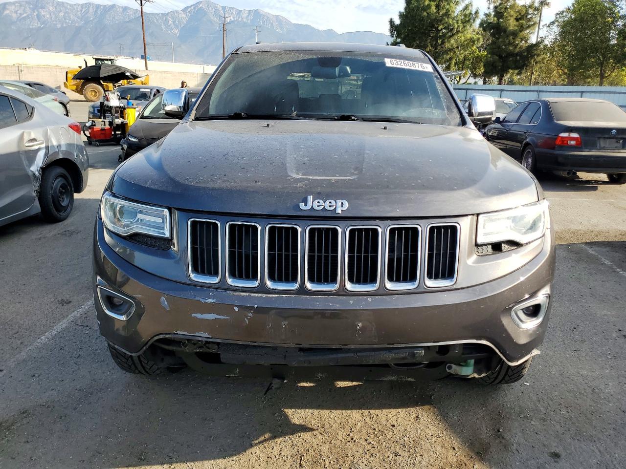 2015 Jeep Grand Cherokee Limited Gray vin: 1C4RJEBGXFC952605