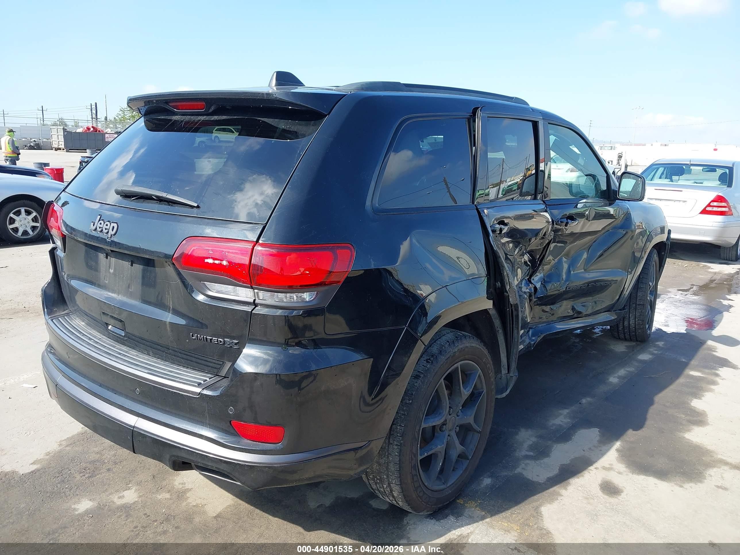 2020 Jeep Grand Cherokee Limited X 4x2 Black vin: 1C4RJEBGXLC300384