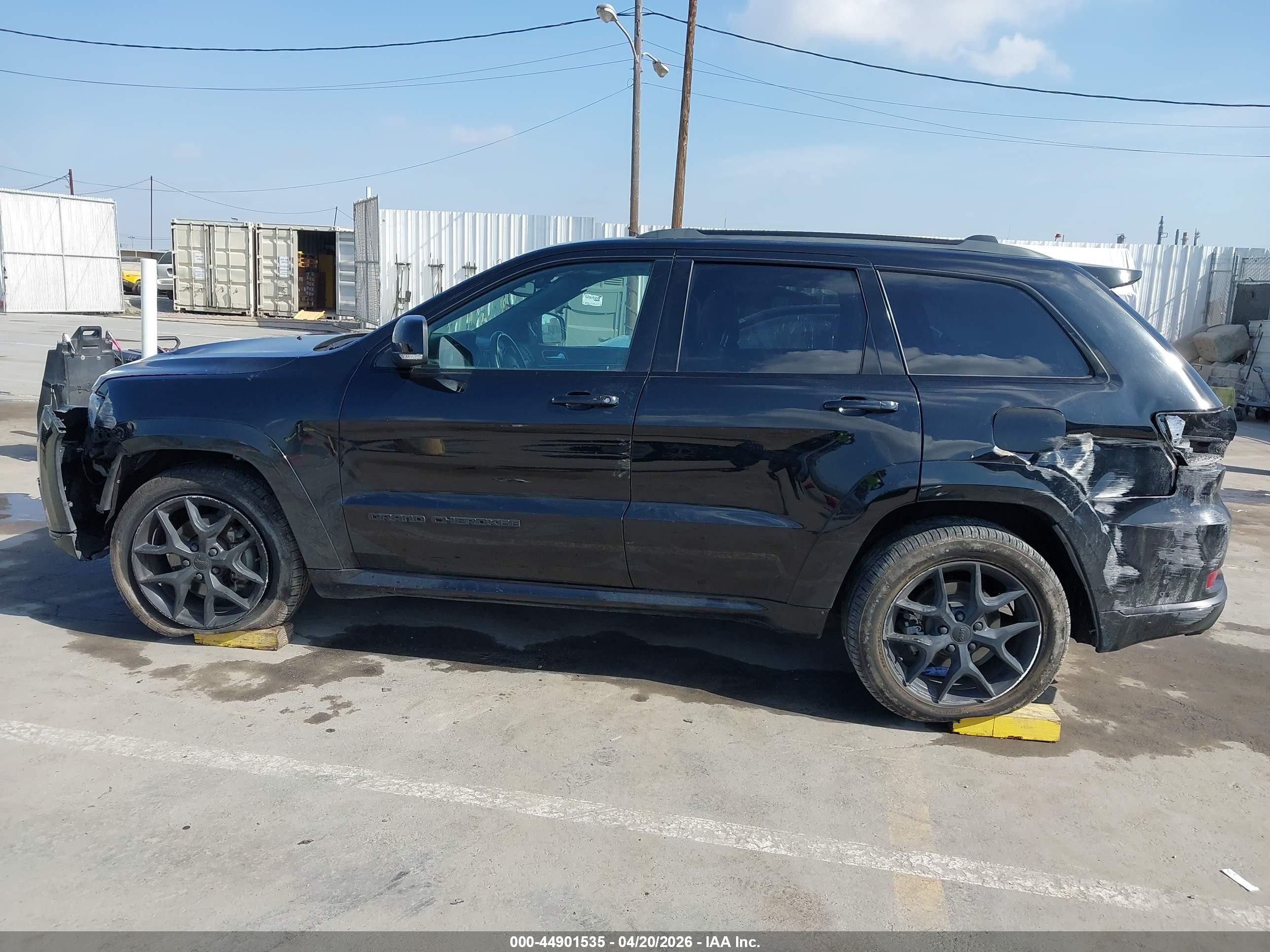 2020 Jeep Grand Cherokee Limited X 4x2 Black vin: 1C4RJEBGXLC300384