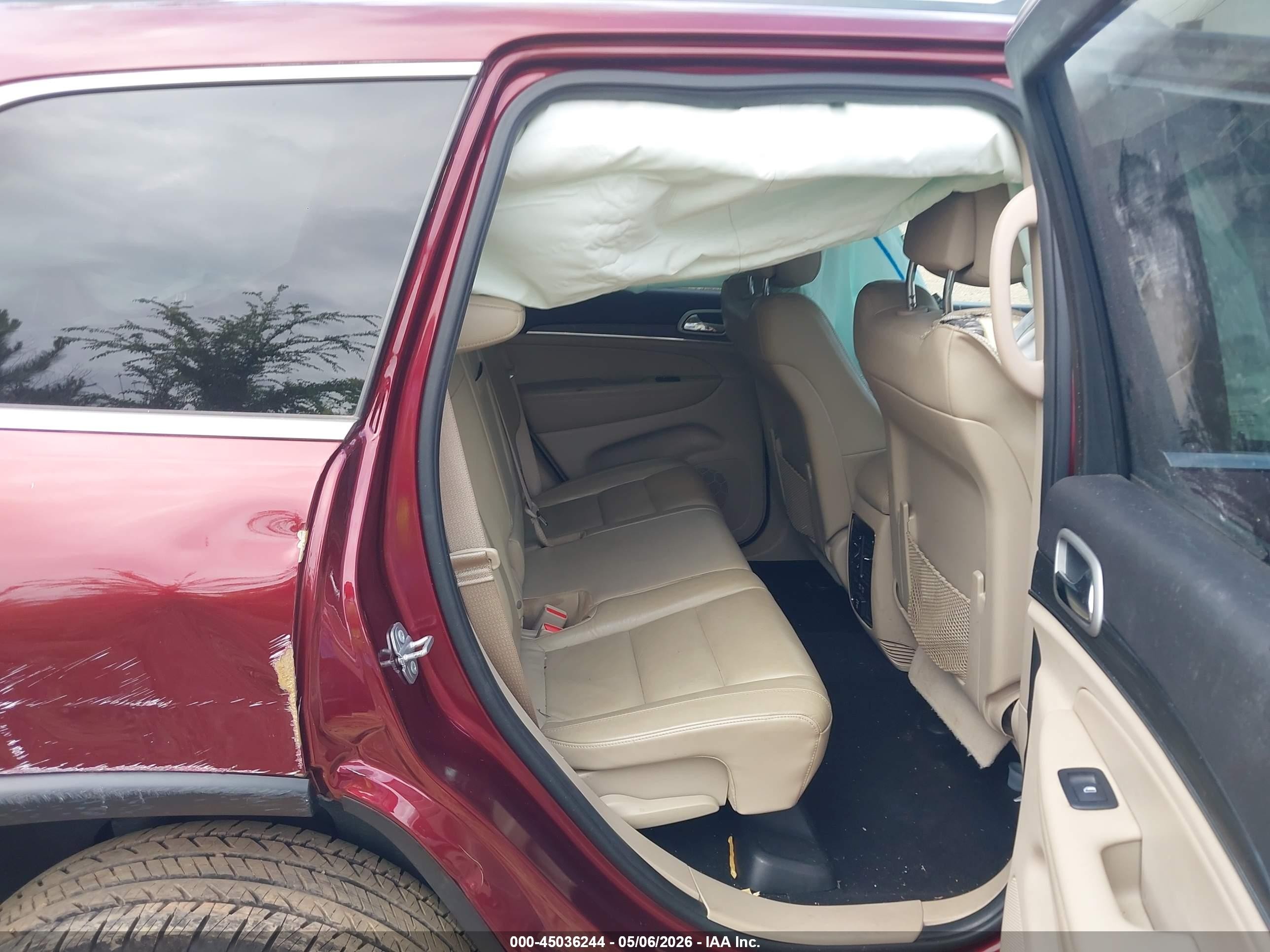 2020 Jeep Grand Cherokee Limited 4x2 Maroon vin: 1C4RJEBGXLC365431