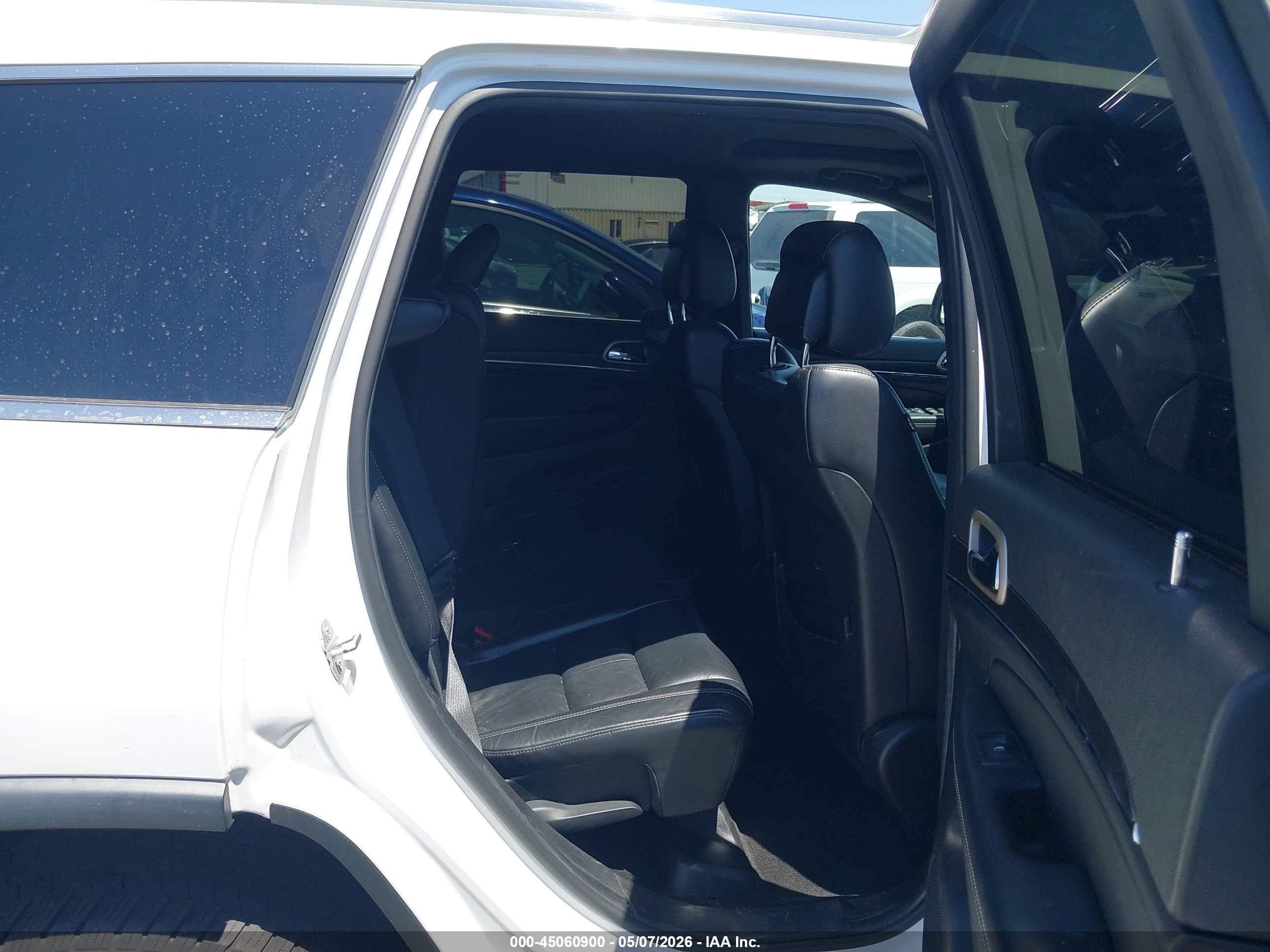 2014 Jeep Grand Cherokee Limited White vin: 1C4RJEBM0EC336464