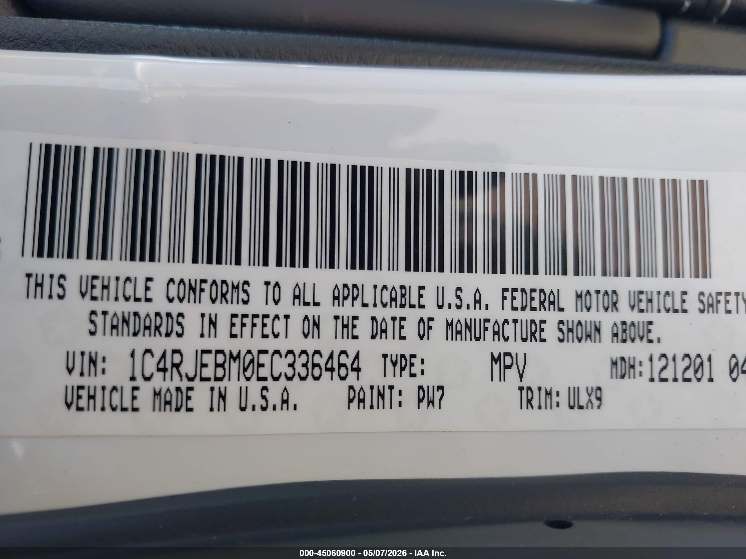 2014 Jeep Grand Cherokee Limited White vin: 1C4RJEBM0EC336464