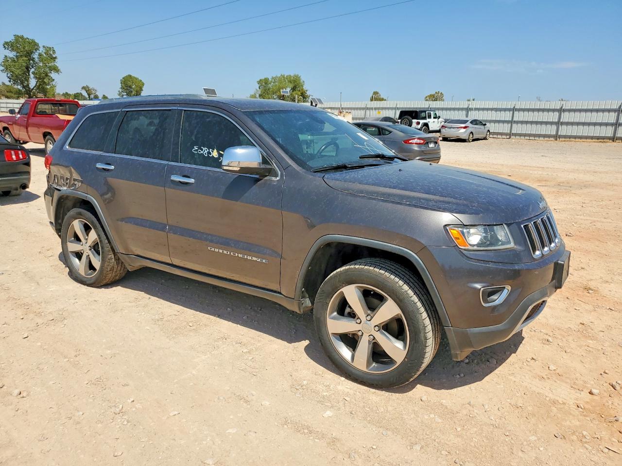 2014 Jeep Grand Cherokee Limited Charcoal vin: 1C4RJEBM0EC404956