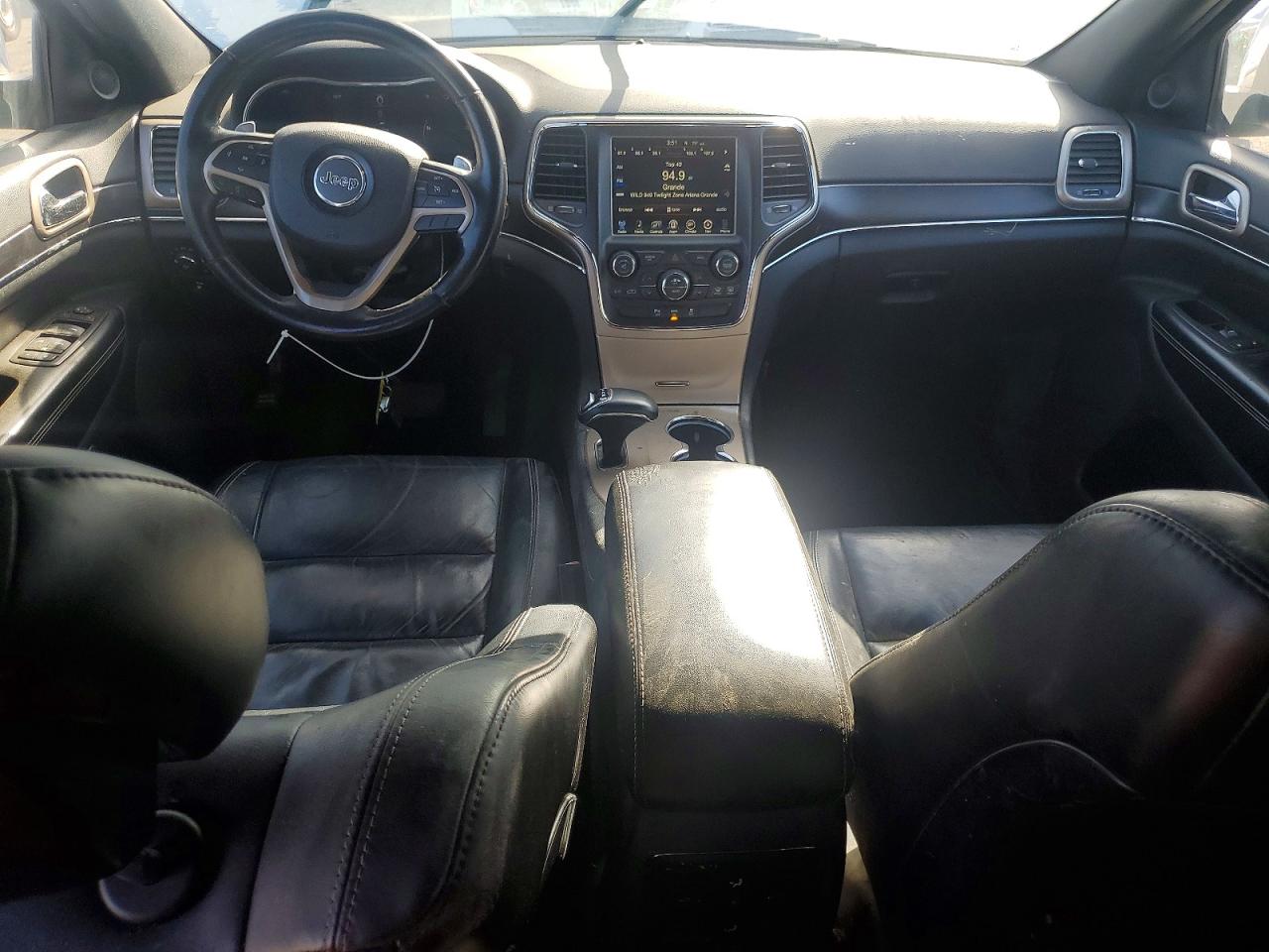 2015 Jeep Grand Cherokee Limited White vin: 1C4RJEBM3FC620320