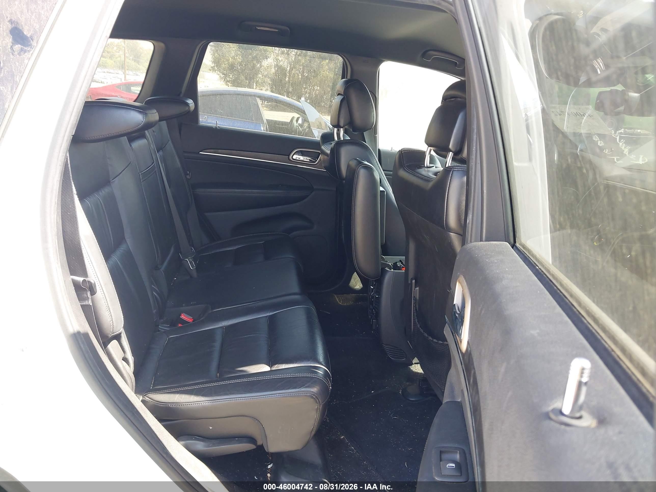 2015 Jeep Grand Cherokee Limited Белый vin: 1C4RJEBM3FC944738