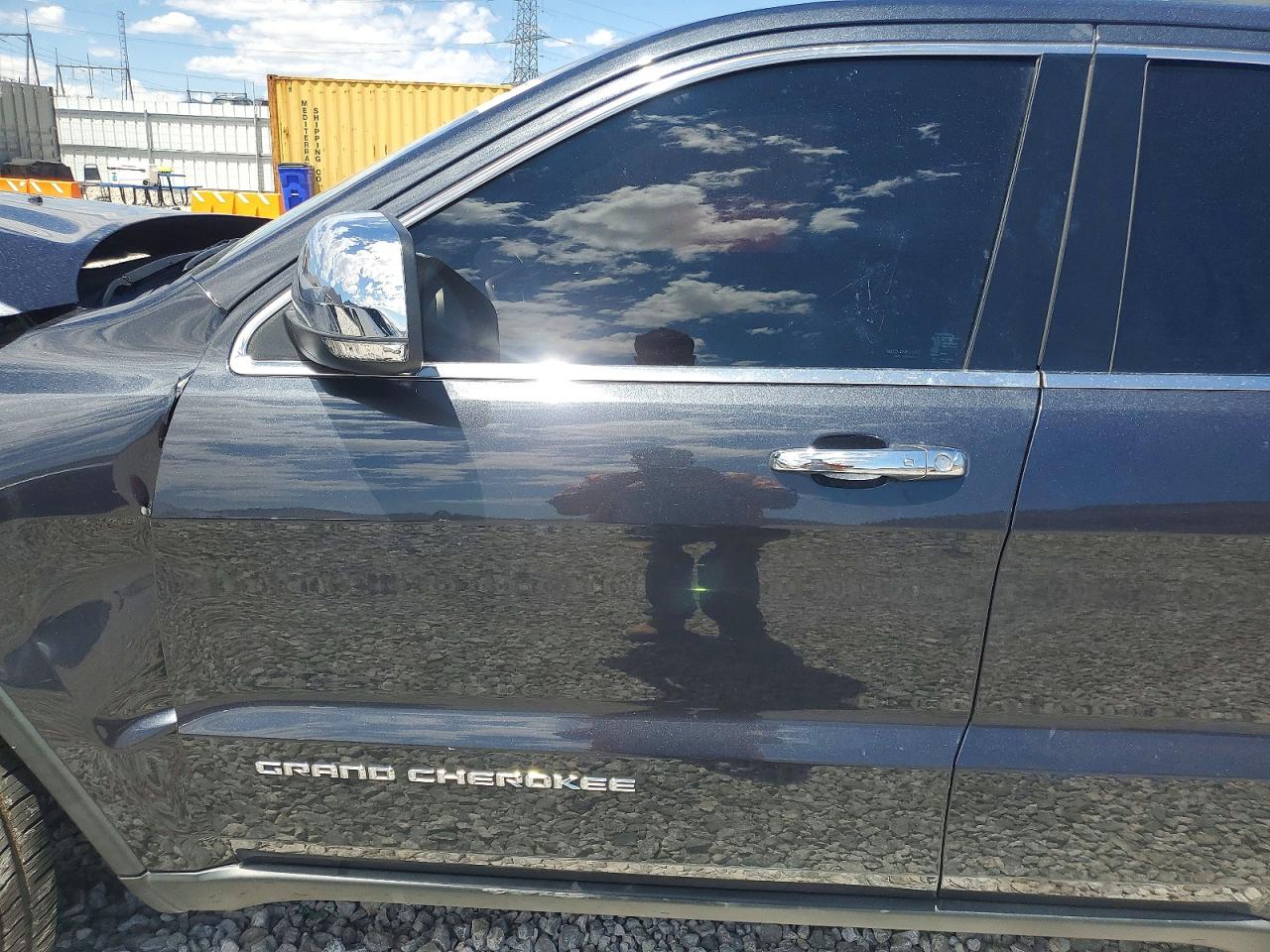 2015 Jeep Grand Cherokee Limited Blue vin: 1C4RJEBM8FC957016