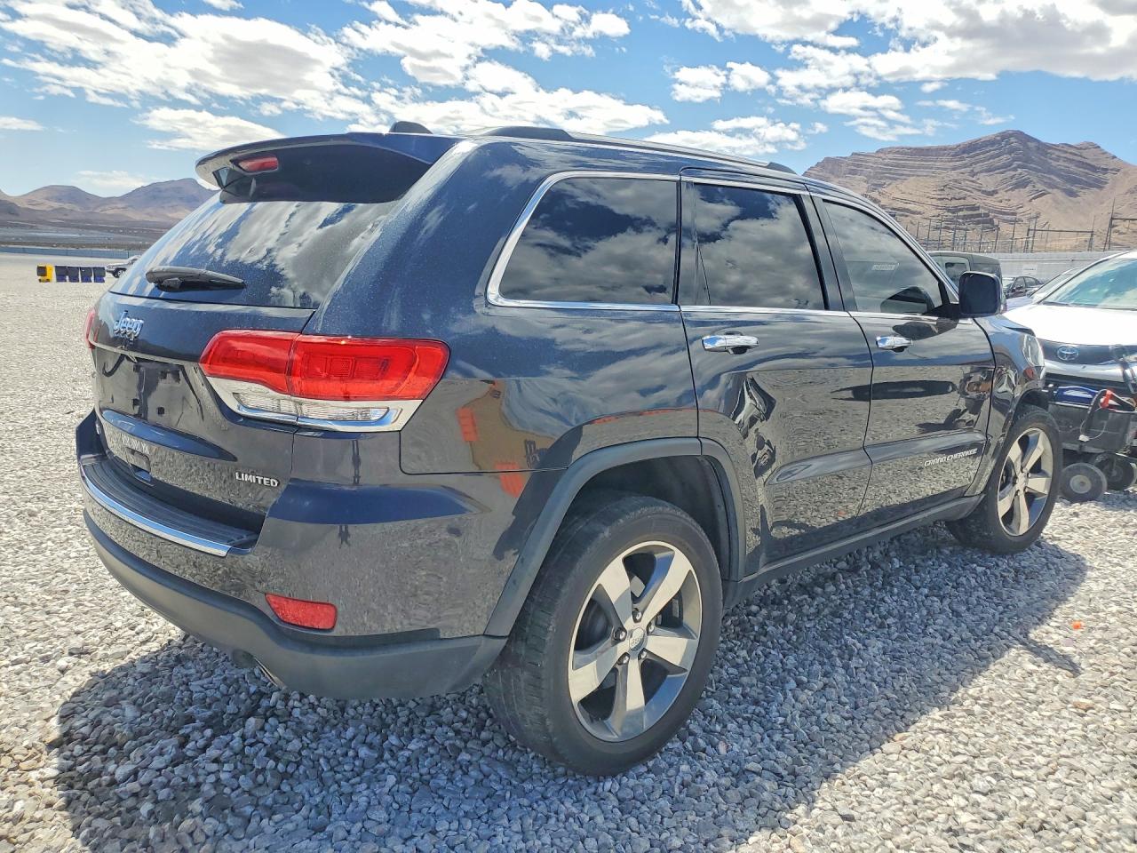 2015 Jeep Grand Cherokee Limited Blue vin: 1C4RJEBM8FC957016