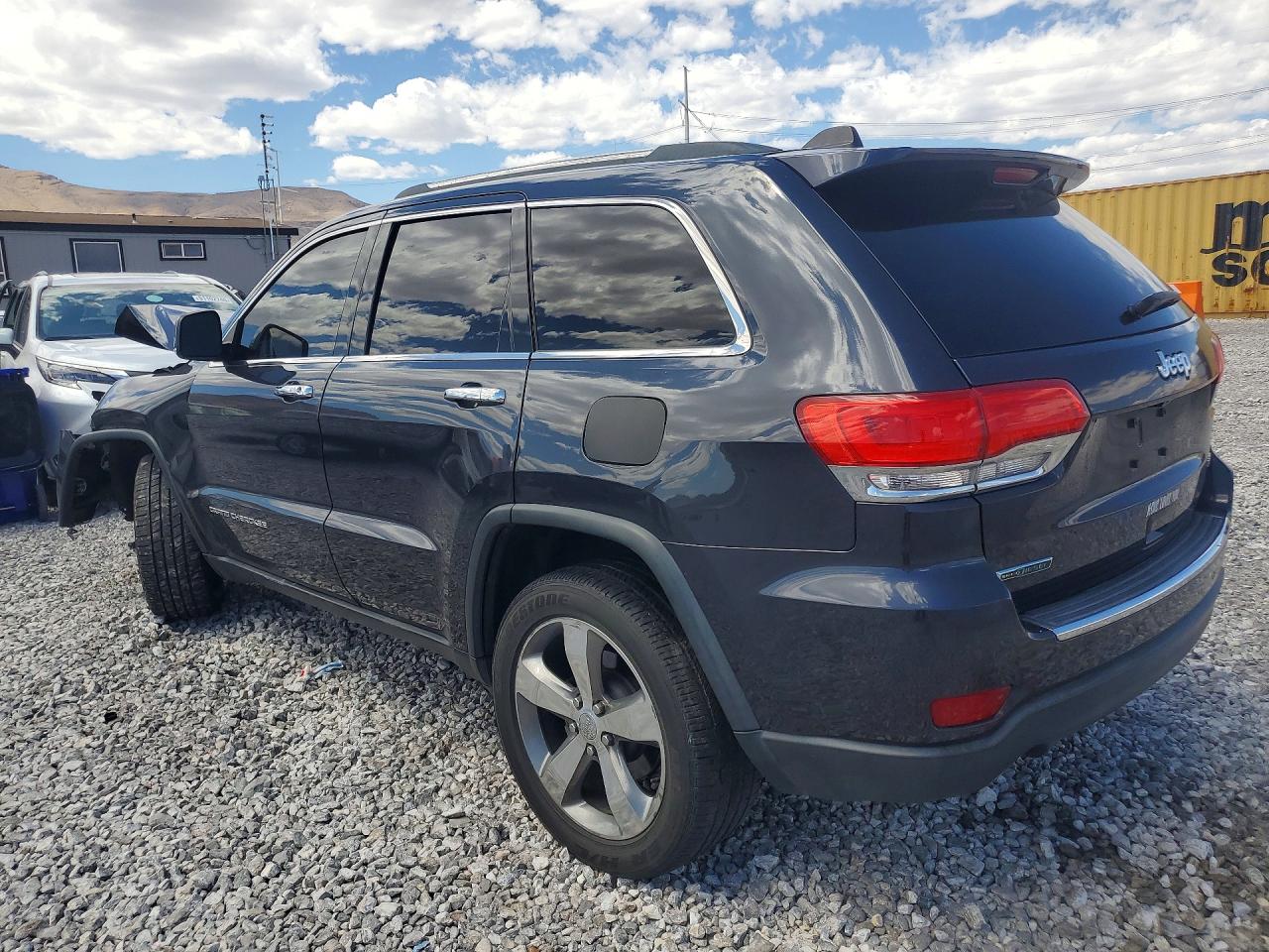 2015 Jeep Grand Cherokee Limited Blue vin: 1C4RJEBM8FC957016