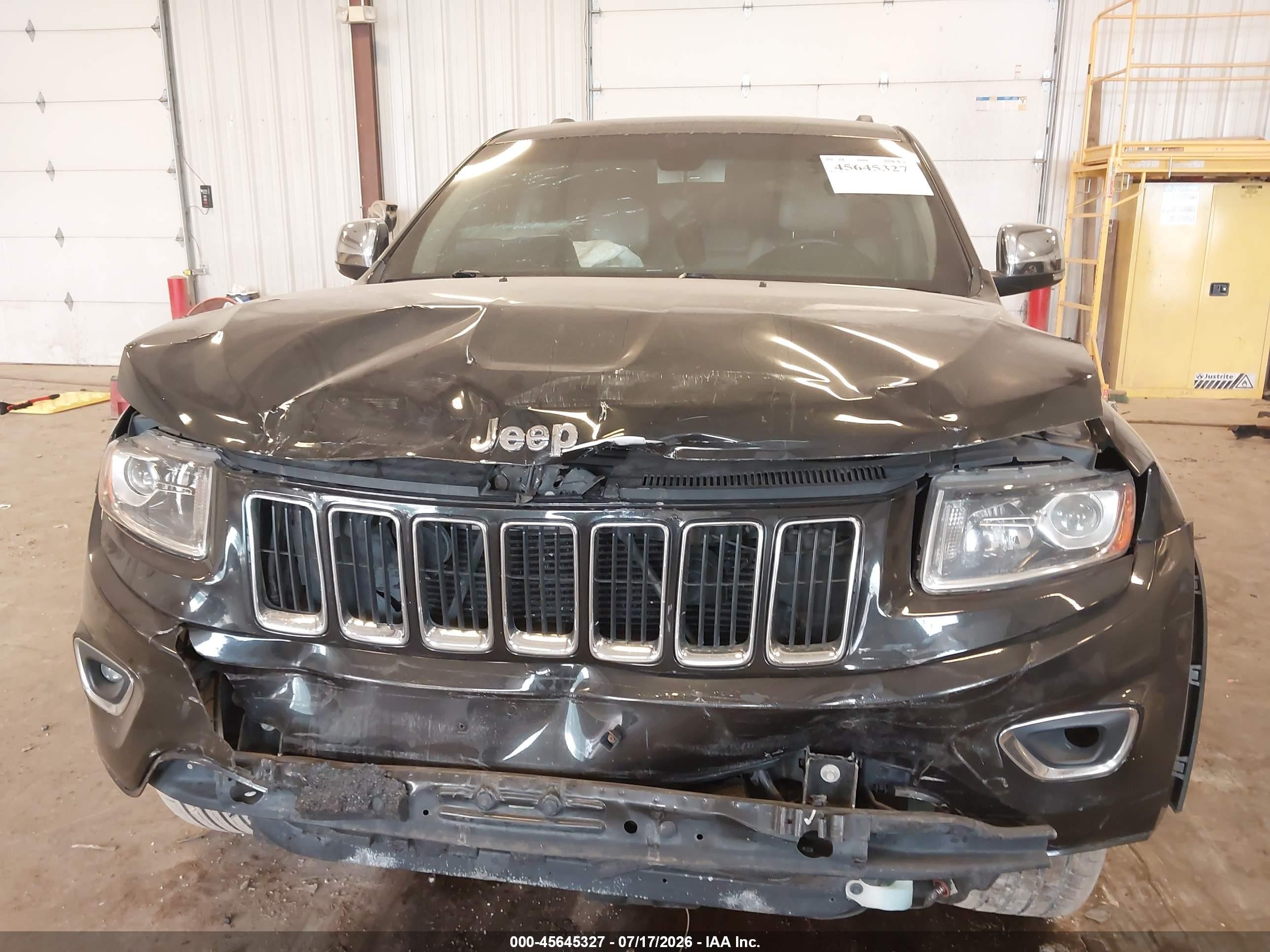 2014 Jeep Grand Cherokee Limited Gray vin: 1C4RJEBT0EC138569