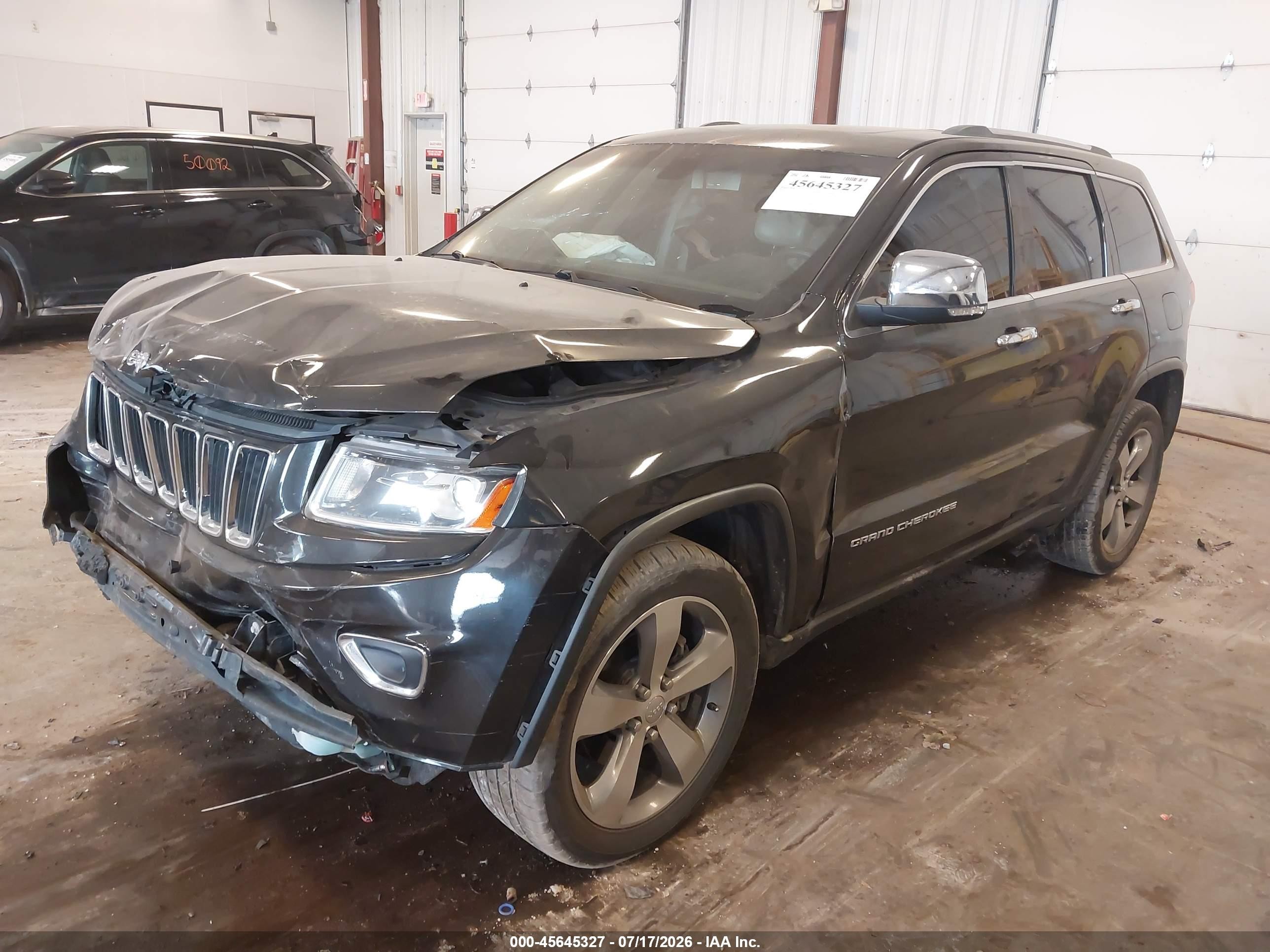 2014 Jeep Grand Cherokee Limited Gray vin: 1C4RJEBT0EC138569