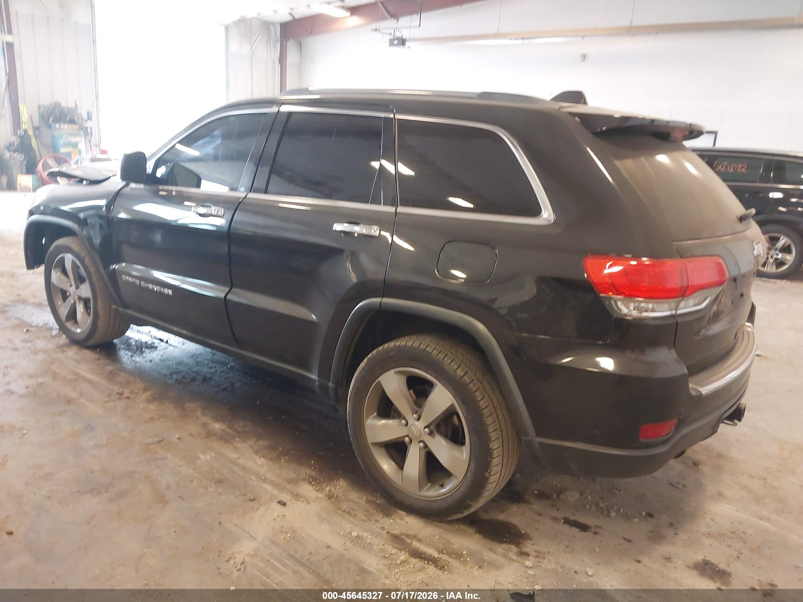 2014 Jeep Grand Cherokee Limited Gray vin: 1C4RJEBT0EC138569