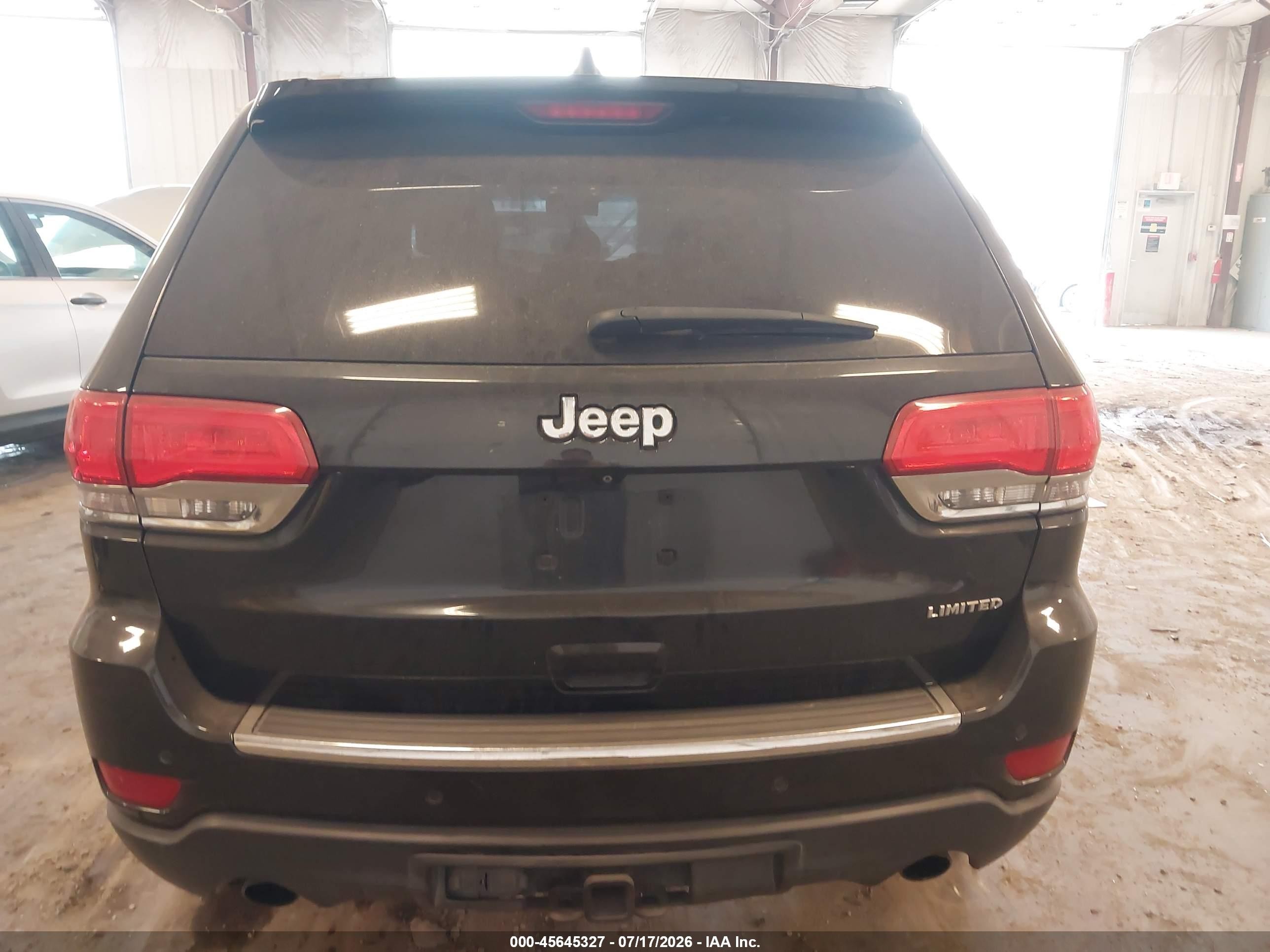 2014 Jeep Grand Cherokee Limited Gray vin: 1C4RJEBT0EC138569