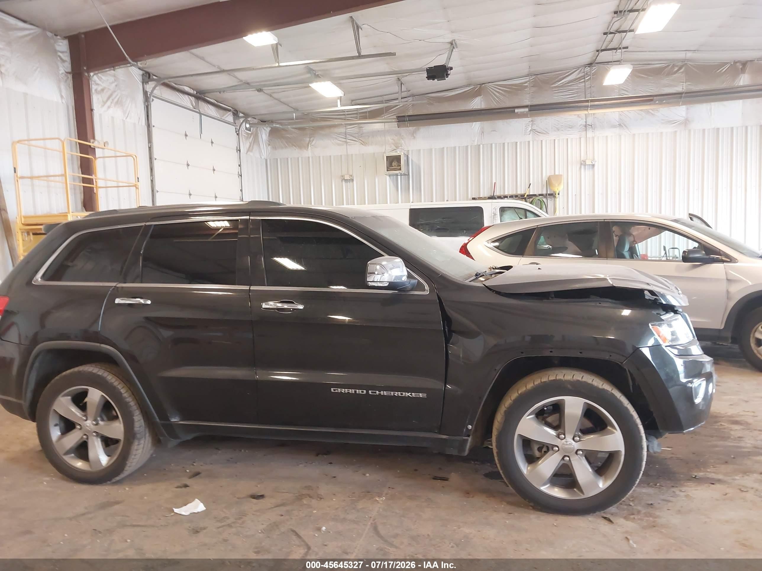 2014 Jeep Grand Cherokee Limited Gray vin: 1C4RJEBT0EC138569