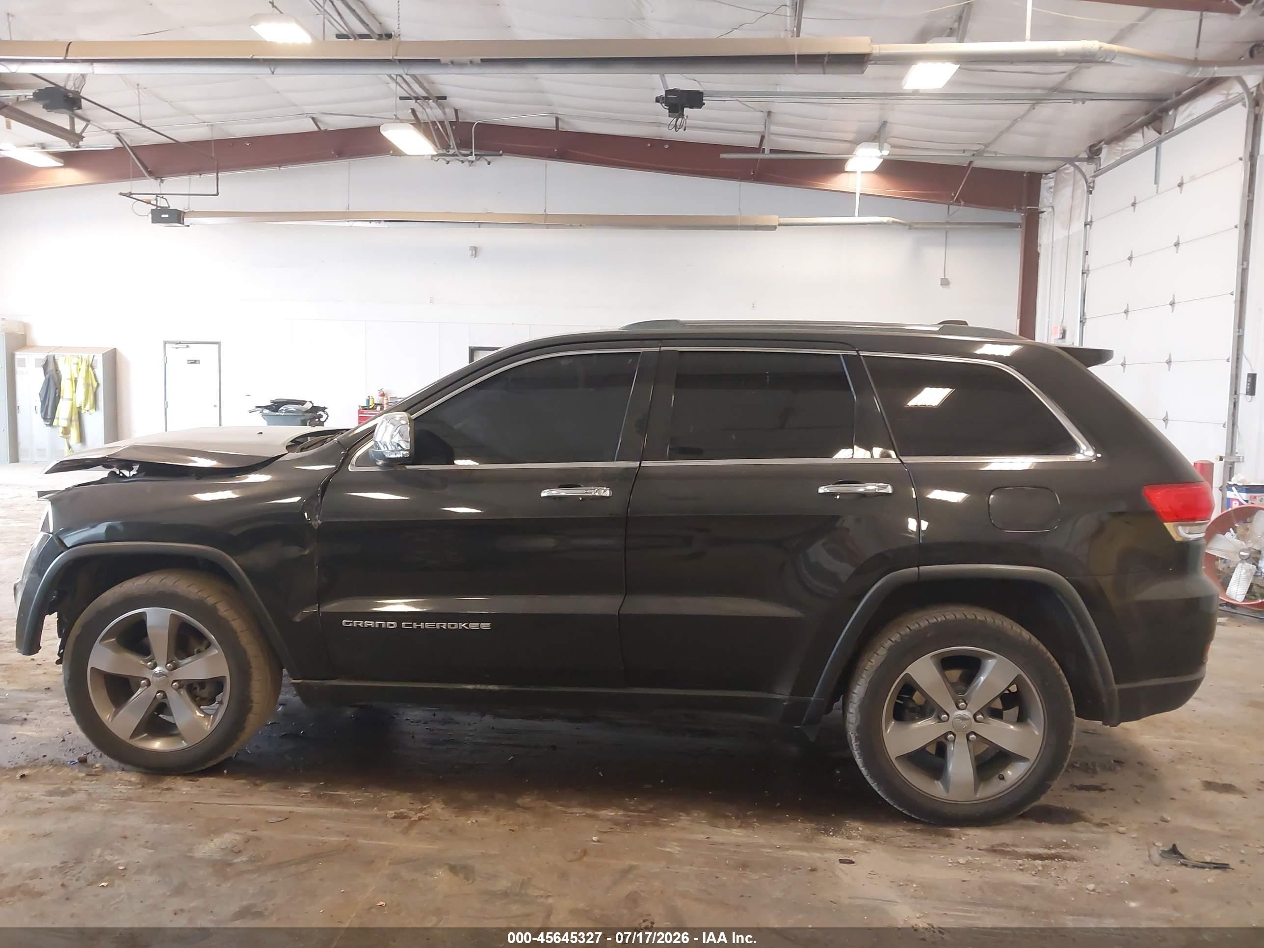 2014 Jeep Grand Cherokee Limited Gray vin: 1C4RJEBT0EC138569
