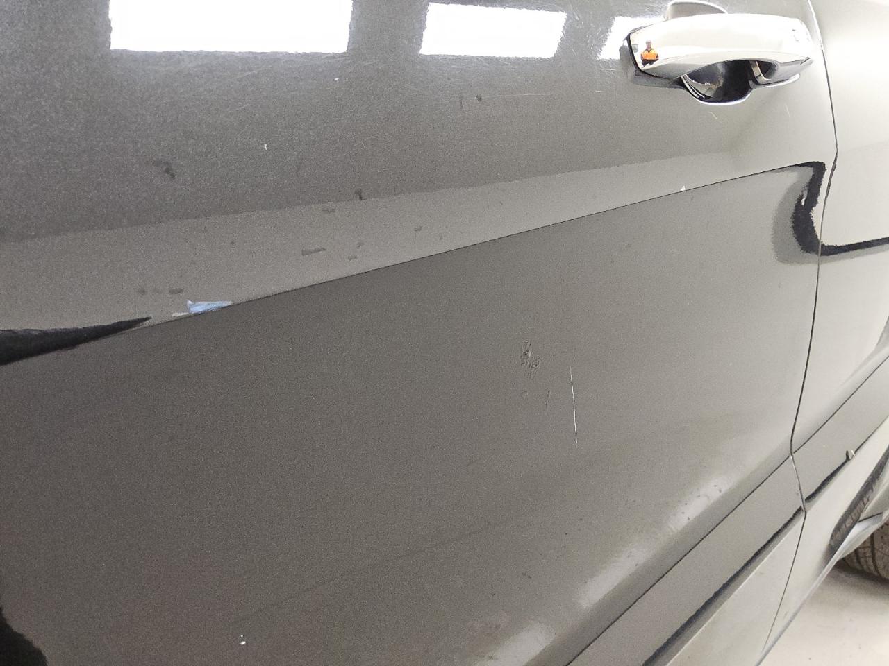 2014 Jeep Grand Cherokee Limited Black vin: 1C4RJEBT1EC192317 Damage: Left Front Door, Heavy Scratch, 3 To 4 Inches