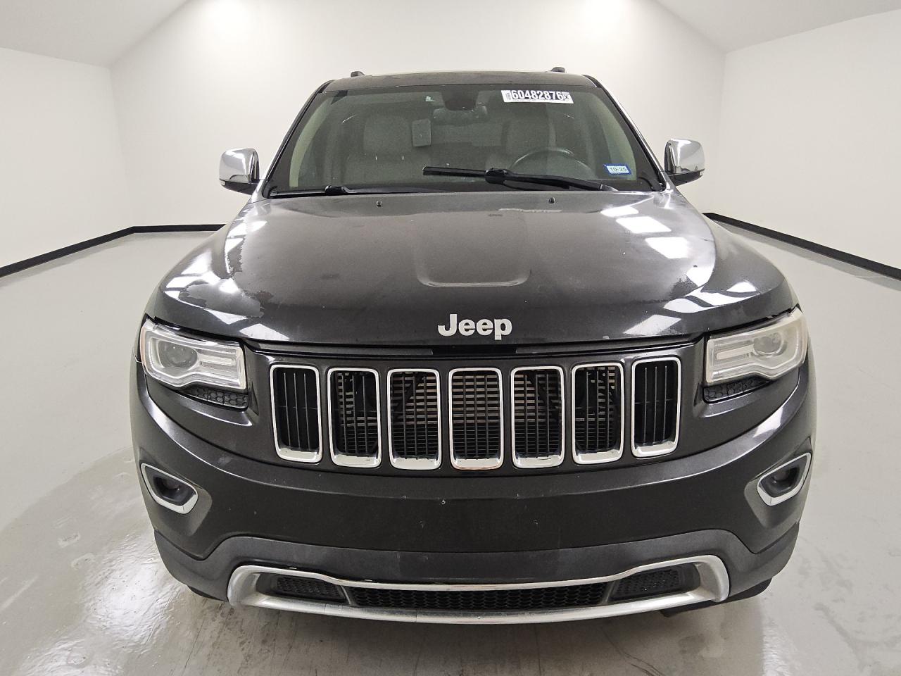 2014 Jeep Grand Cherokee Limited Black vin: 1C4RJEBT1EC192317 Damage: Front Bumper/Cover, Previous Repair, Substandard Repair