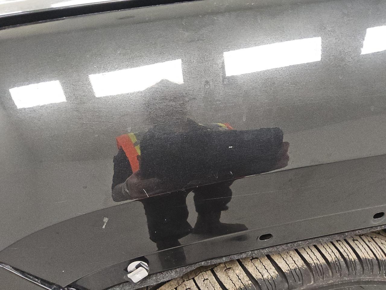 2014 Jeep Grand Cherokee Limited Black vin: 1C4RJEBT1EC192317 Damage: Left Front Fender, Heavy Scratch, 2 To 3 Inches