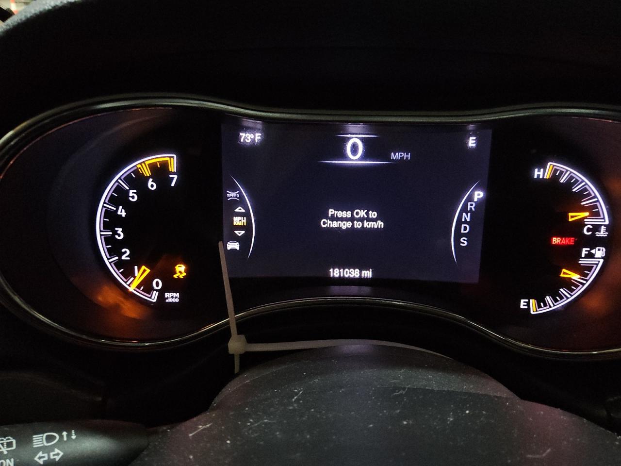 2014 Jeep Grand Cherokee Limited Black vin: 1C4RJEBT1EC192317 Damage: Warning - Traction Control, On, Unacceptable