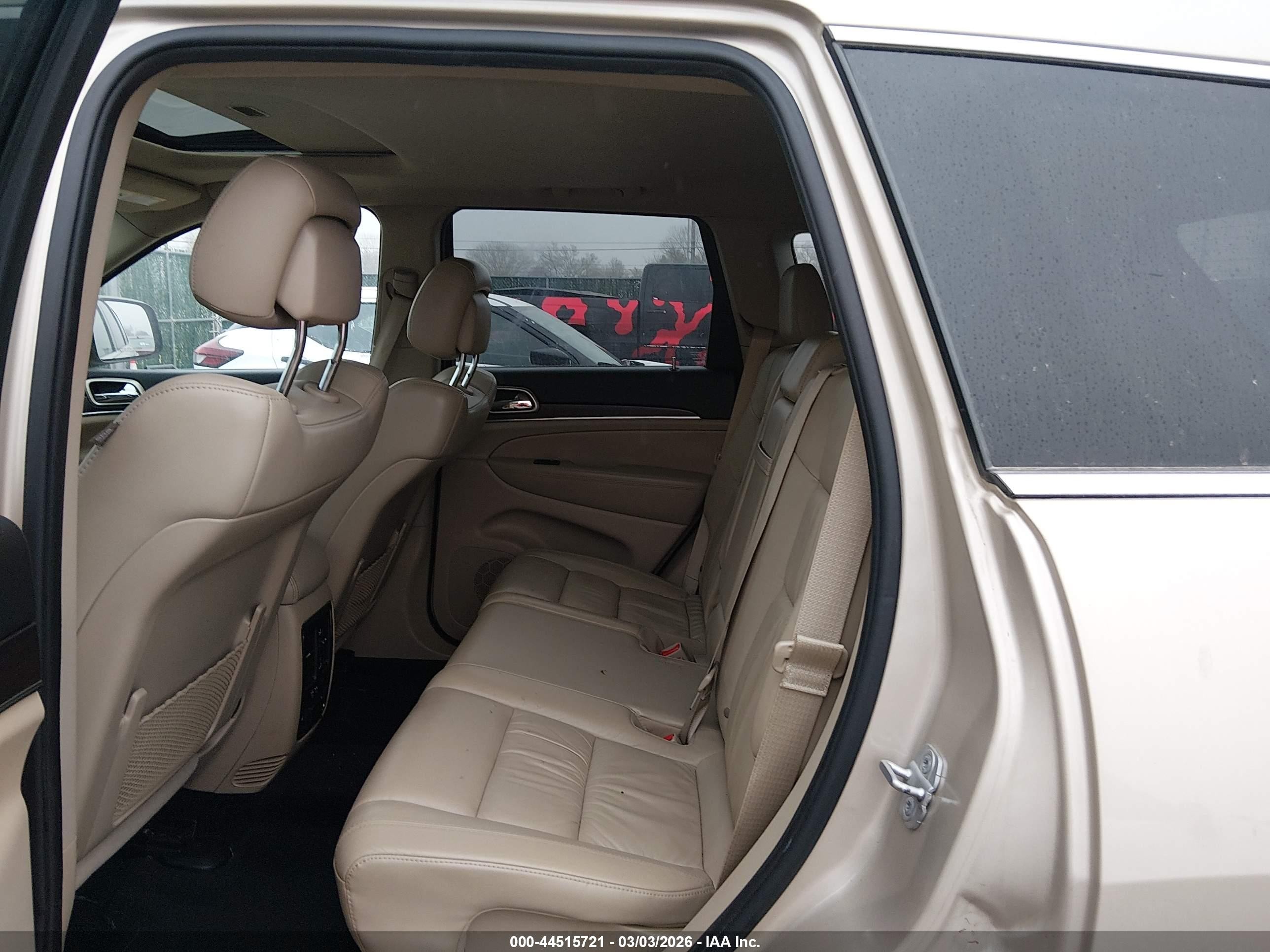 2014 Jeep Grand Cherokee Limited Tan vin: 1C4RJEBT2EC149458