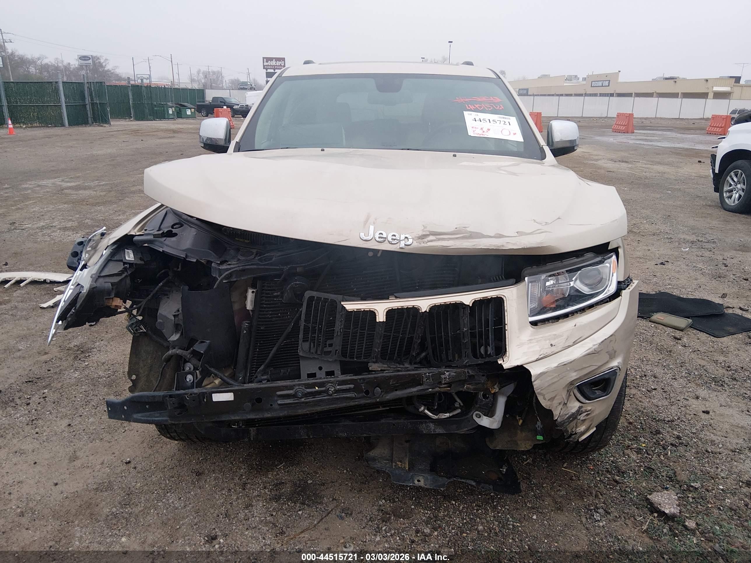 2014 Jeep Grand Cherokee Limited Tan vin: 1C4RJEBT2EC149458