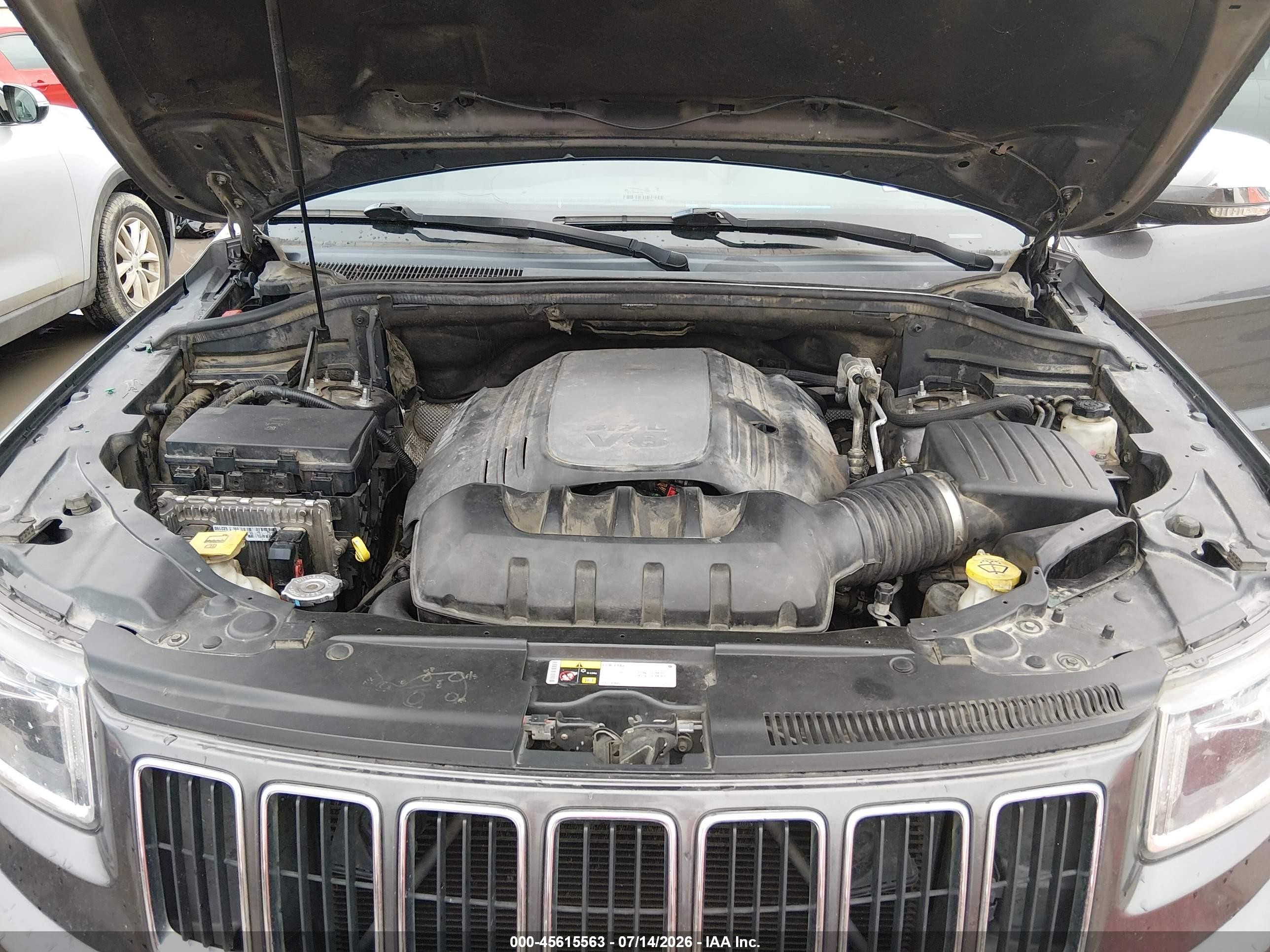 2014 Jeep Grand Cherokee Limited Black vin: 1C4RJEBT2EC217306
