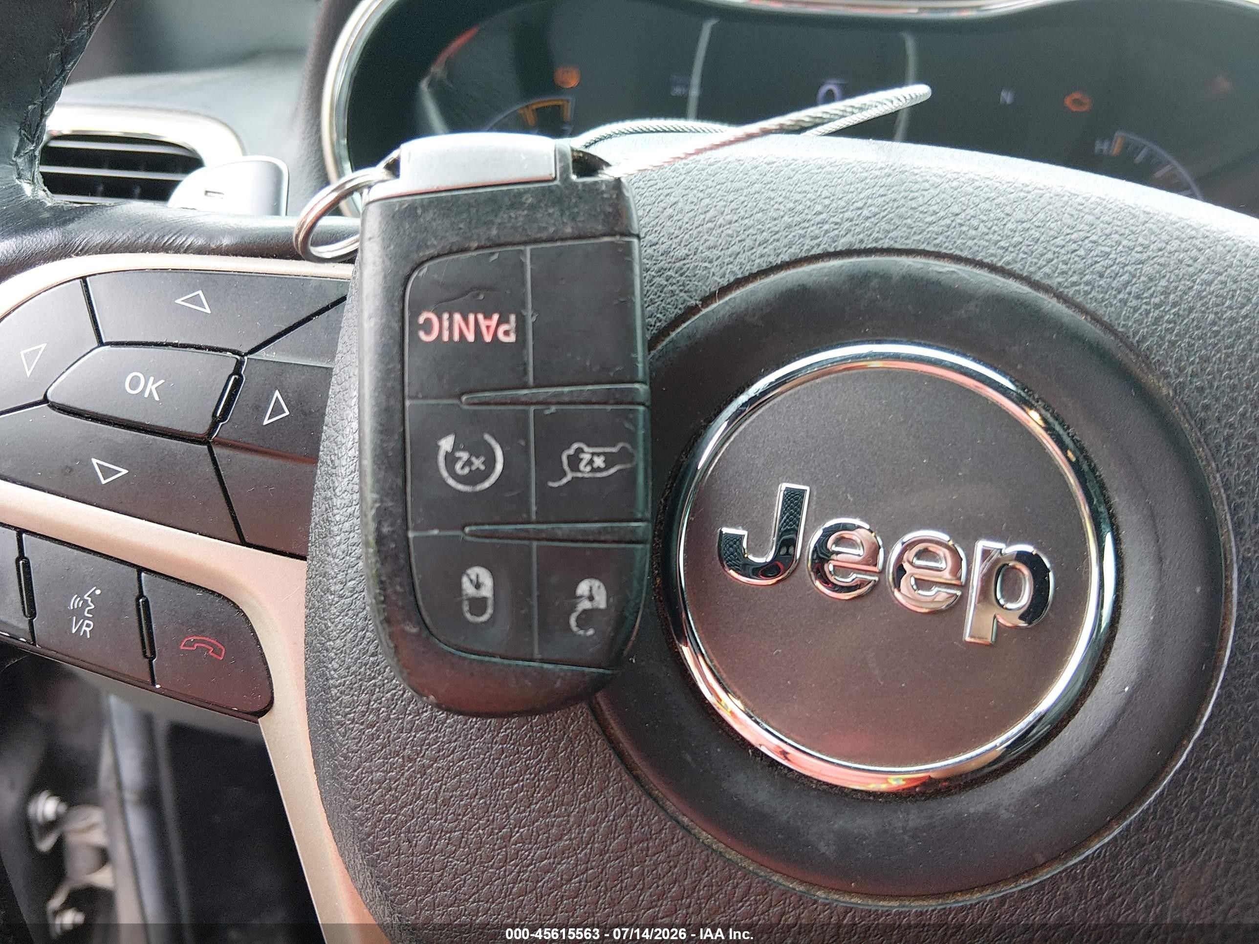 2014 Jeep Grand Cherokee Limited Black vin: 1C4RJEBT2EC217306
