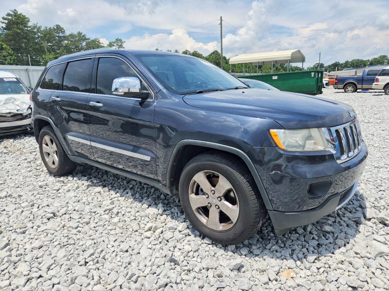 2012 Jeep Grand Cherokee Limited Charcoal vin: 1C4RJEBT3CC253437