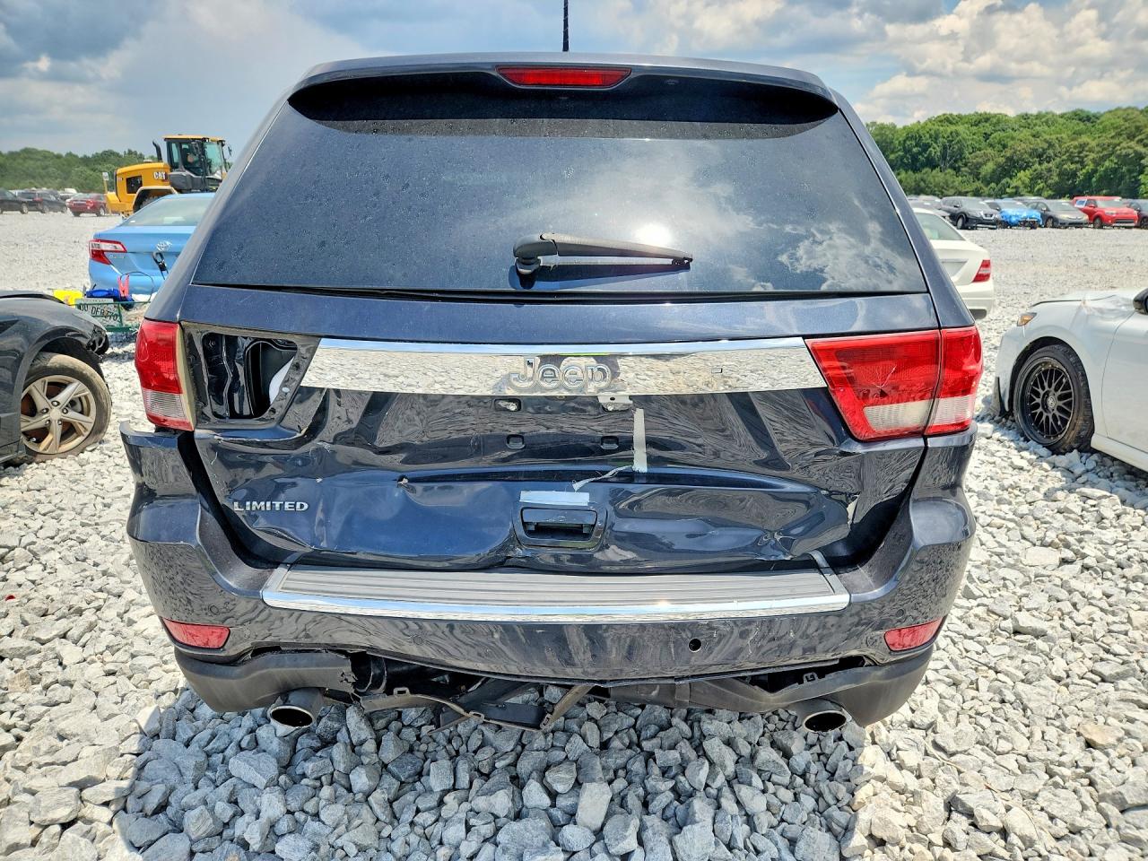 2012 Jeep Grand Cherokee Limited Charcoal vin: 1C4RJEBT3CC253437