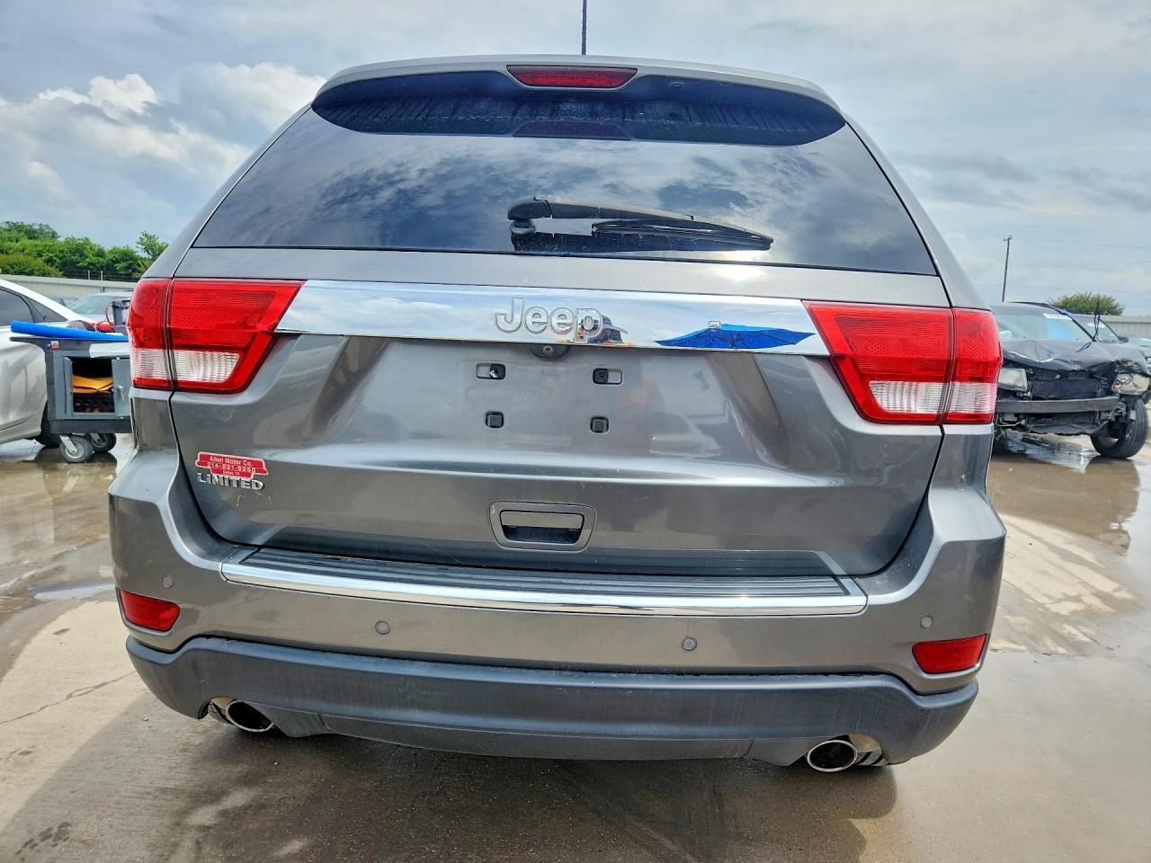 2013 Jeep Grand Cherokee Limited Gray vin: 1C4RJEBT3DC590952