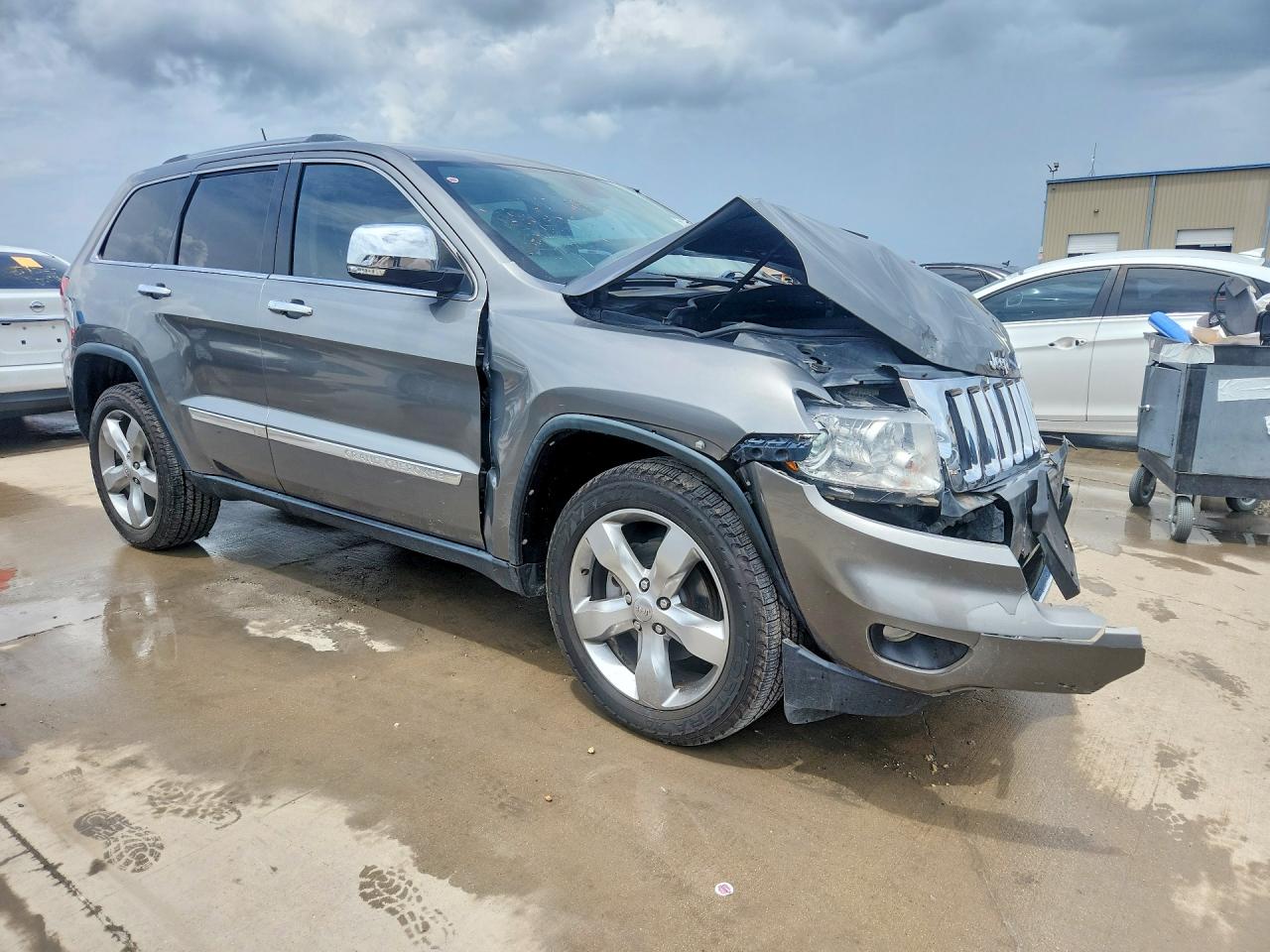 2013 Jeep Grand Cherokee Limited Gray vin: 1C4RJEBT3DC590952
