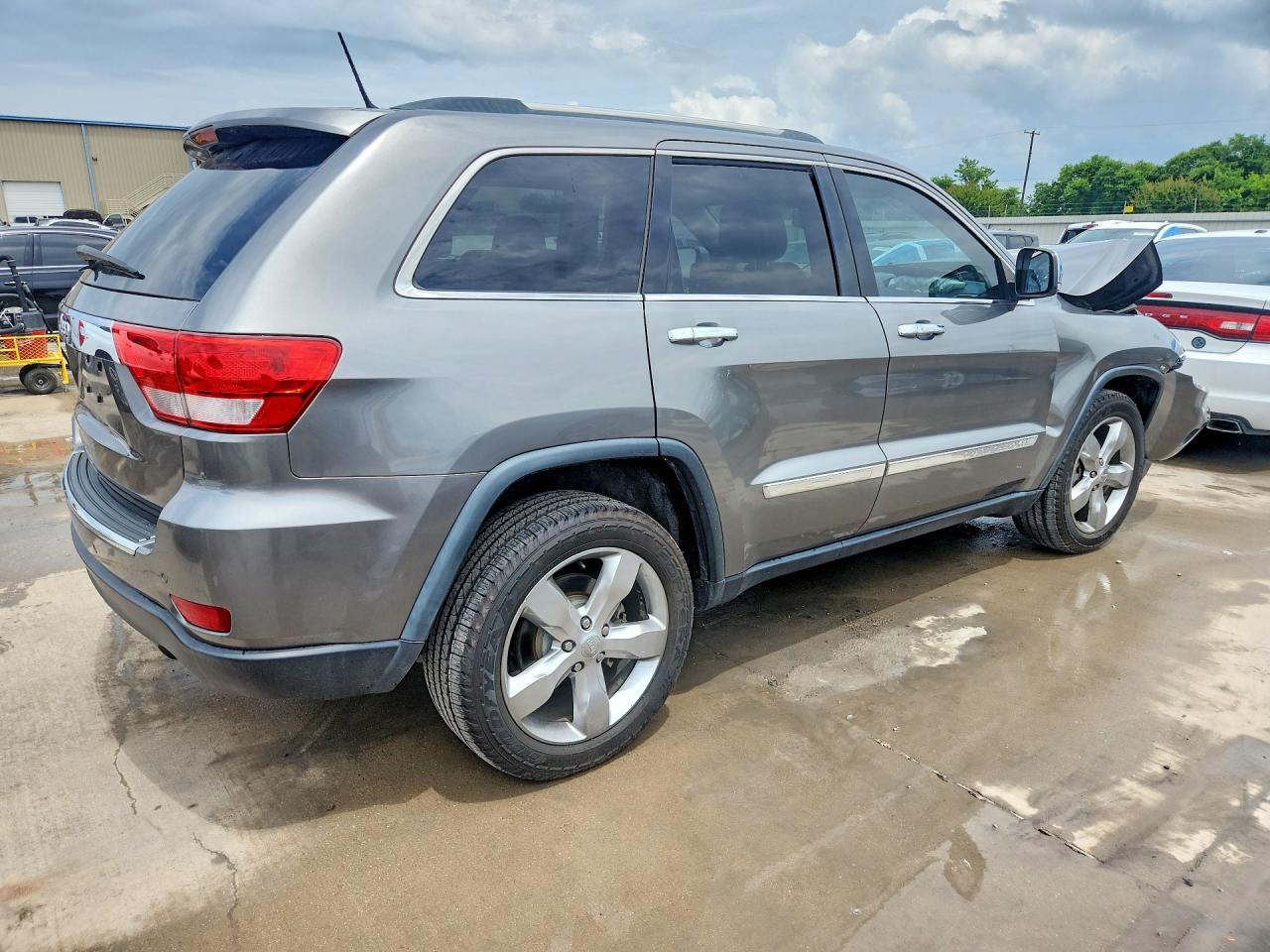 2013 Jeep Grand Cherokee Limited Gray vin: 1C4RJEBT3DC590952