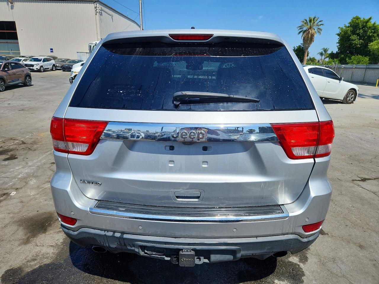 2012 Jeep Grand Cherokee Limited Серебряный vin: 1C4RJEBT4CC362750