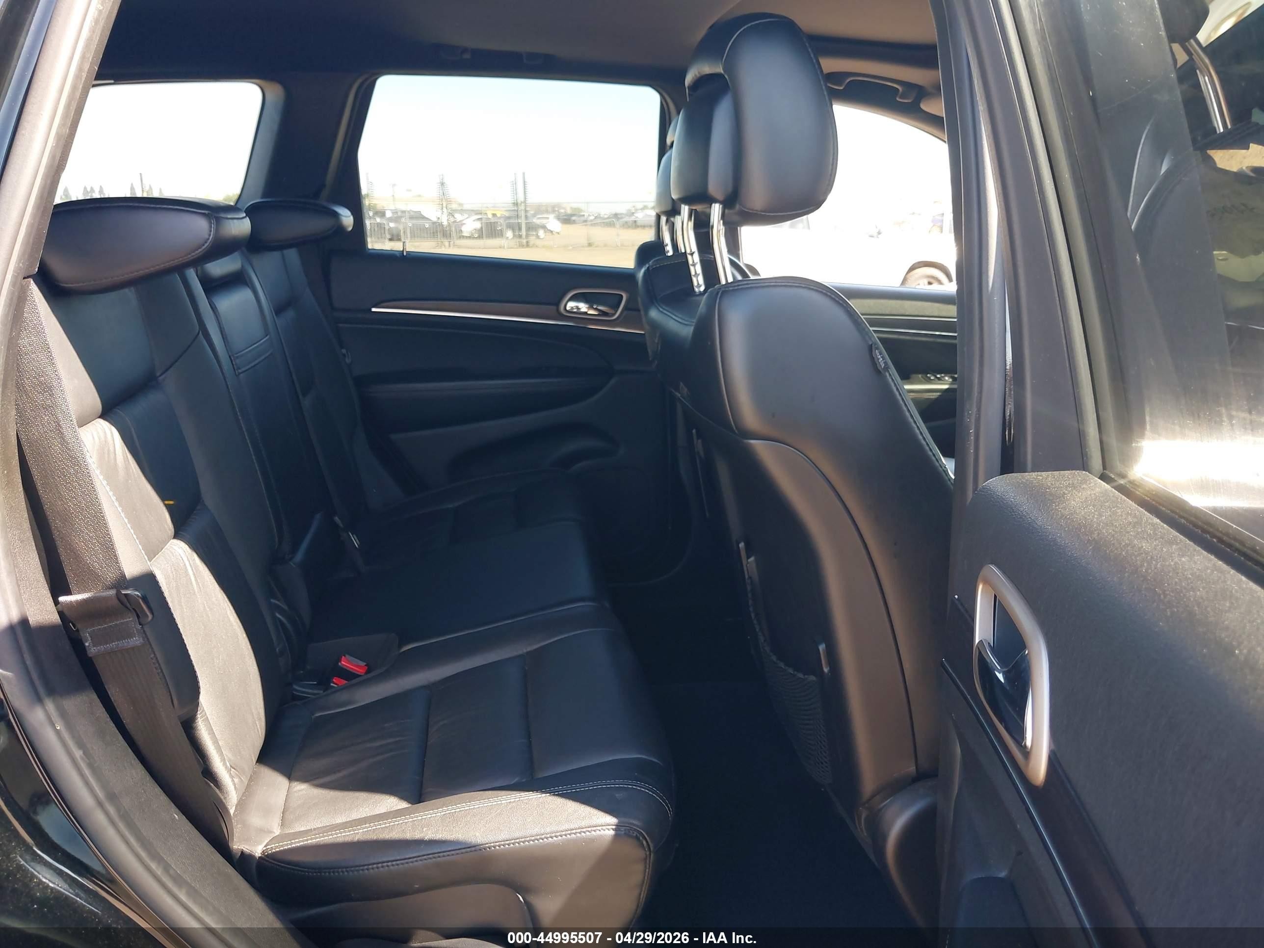 2014 Jeep Grand Cherokee Limited Black vin: 1C4RJEBT4EC160283