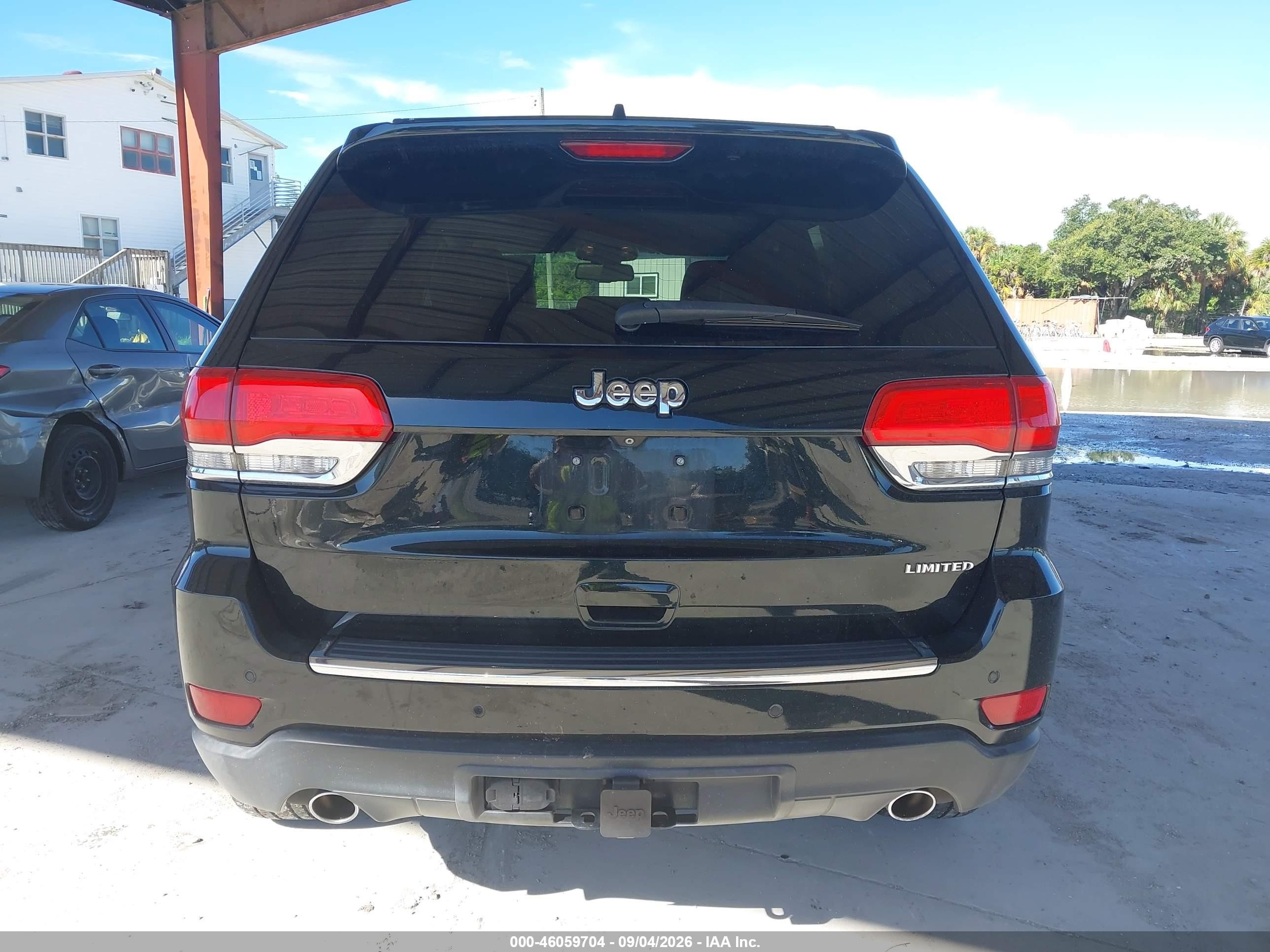 2014 Jeep Grand Cherokee Limited Зеленый vin: 1C4RJEBT4EC227853