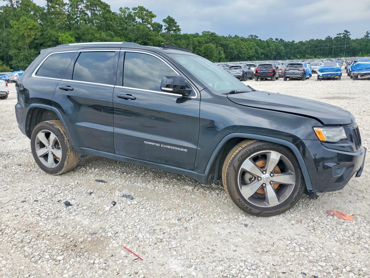 2014 Jeep Grand Cherokee Limited Black vin: 1C4RJEBT5EC221835