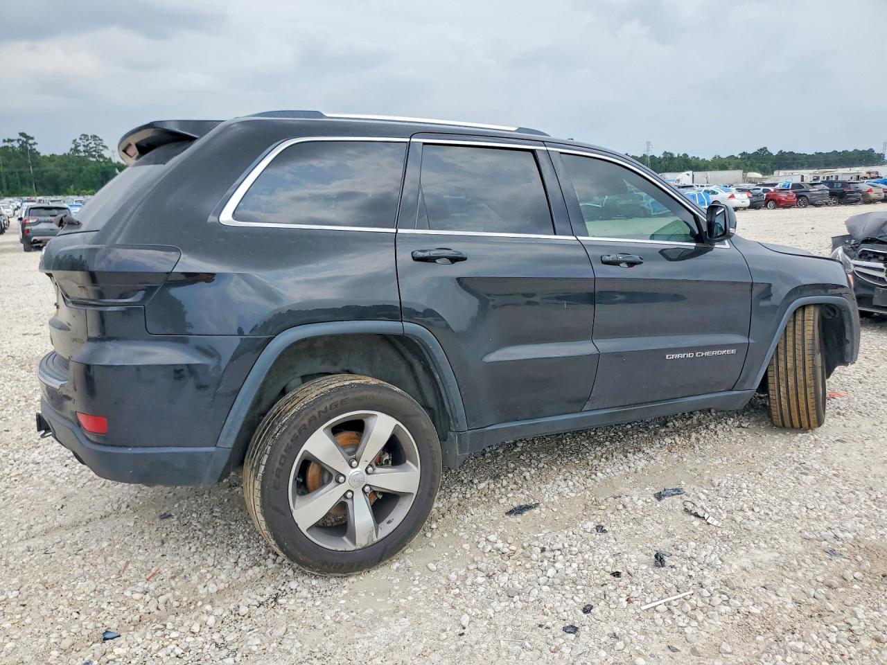 2014 Jeep Grand Cherokee Limited Black vin: 1C4RJEBT5EC221835