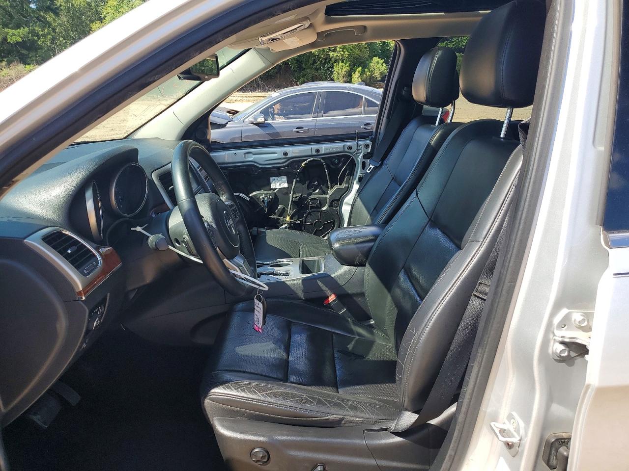 2013 Jeep Grand Cherokee Limited Silver vin: 1C4RJEBT7DC526378
