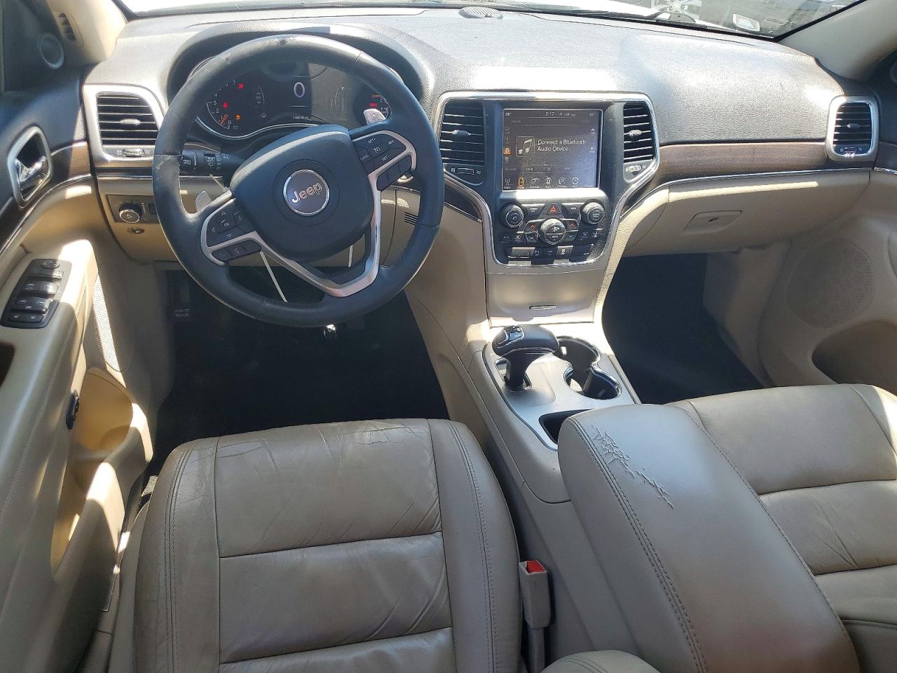 2014 Jeep Grand Cherokee Limited White vin: 1C4RJEBT7EC138567