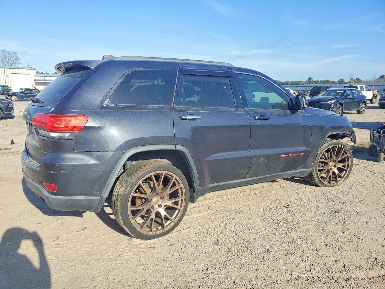 2014 Jeep Grand Cherokee Limited Charcoal vin: 1C4RJEBT7EC234697