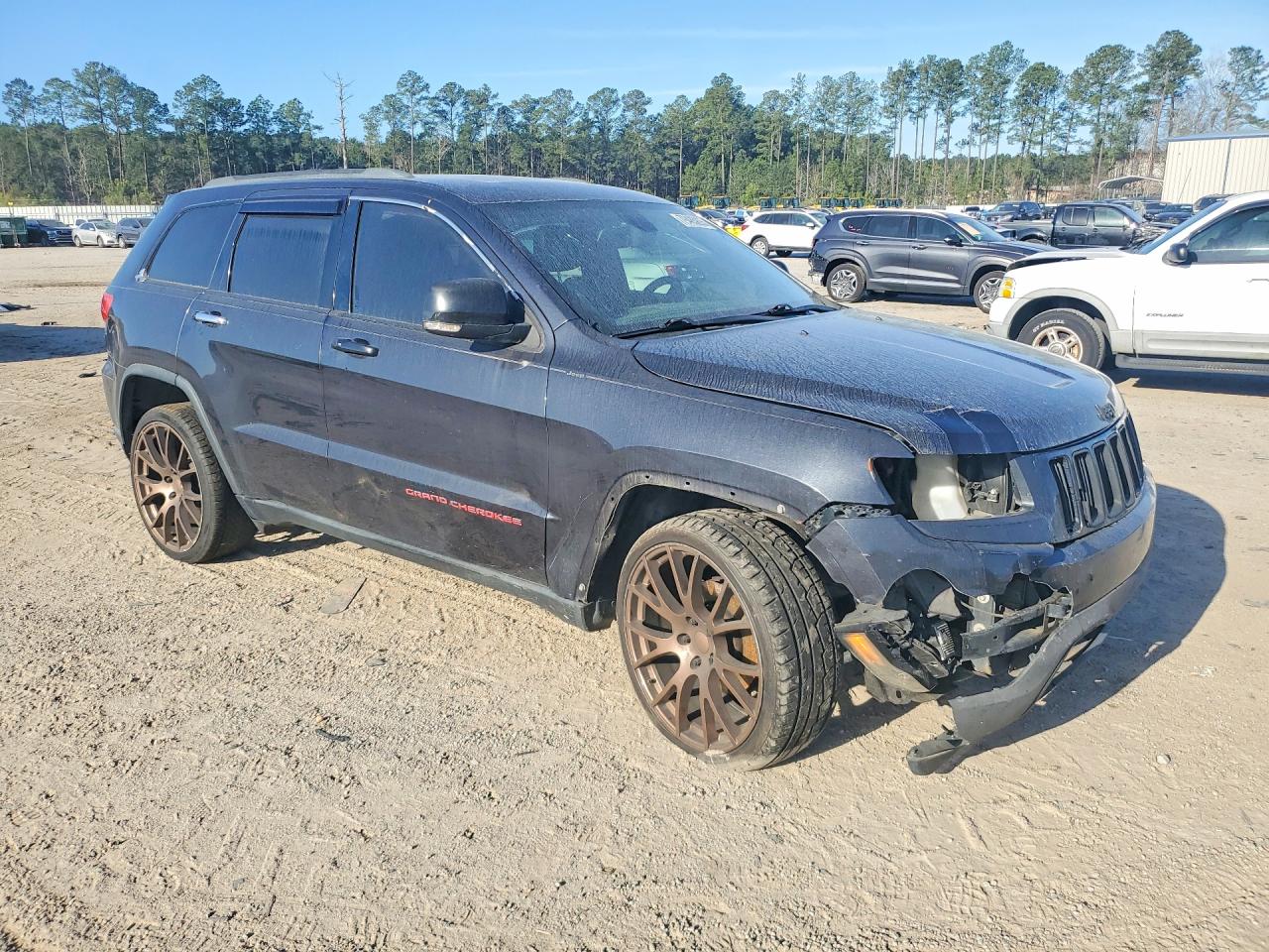 2014 Jeep Grand Cherokee Limited Charcoal vin: 1C4RJEBT7EC234697