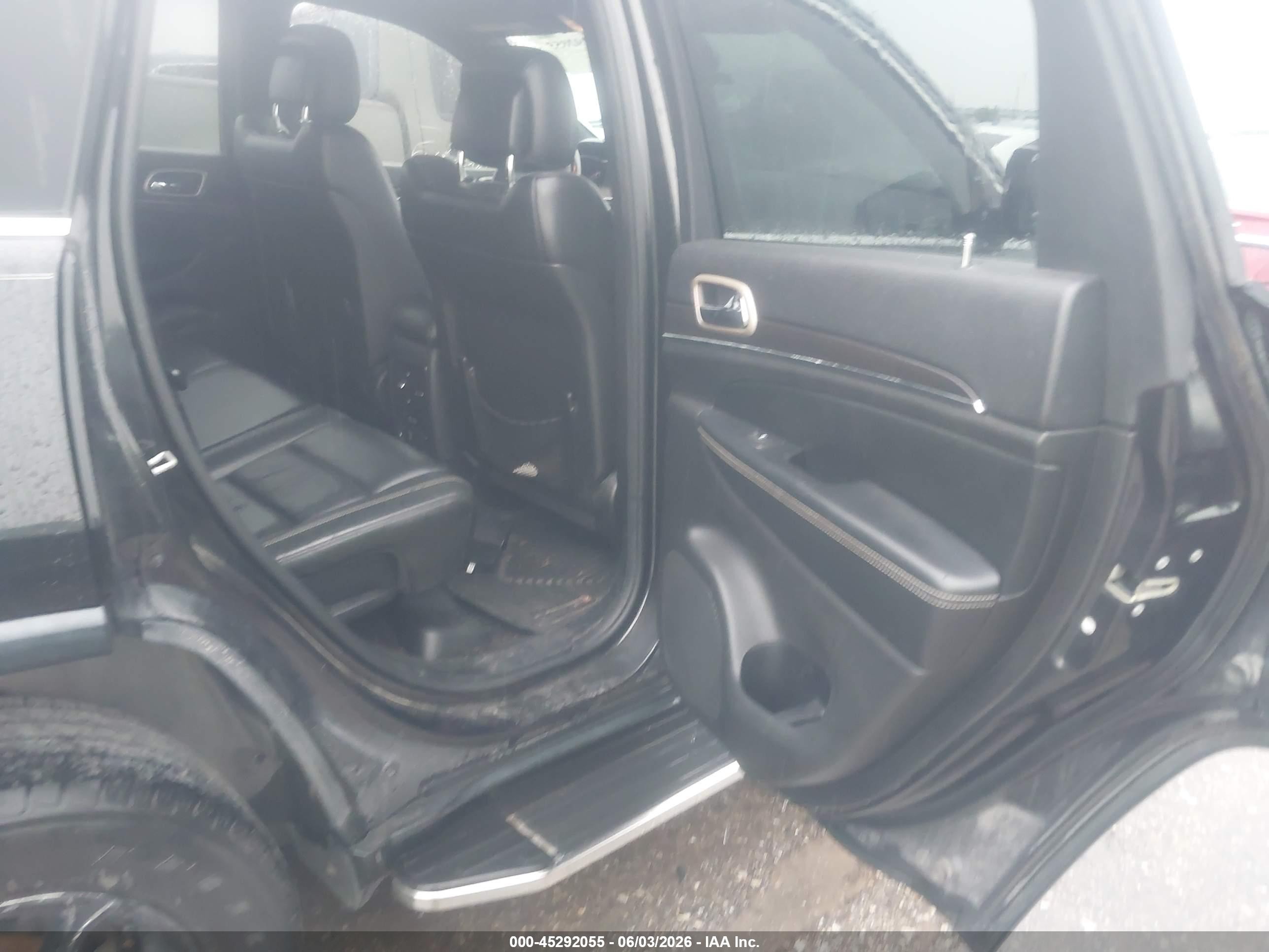 2014 Jeep Grand Cherokee Limited Black vin: 1C4RJEBT7EC472680