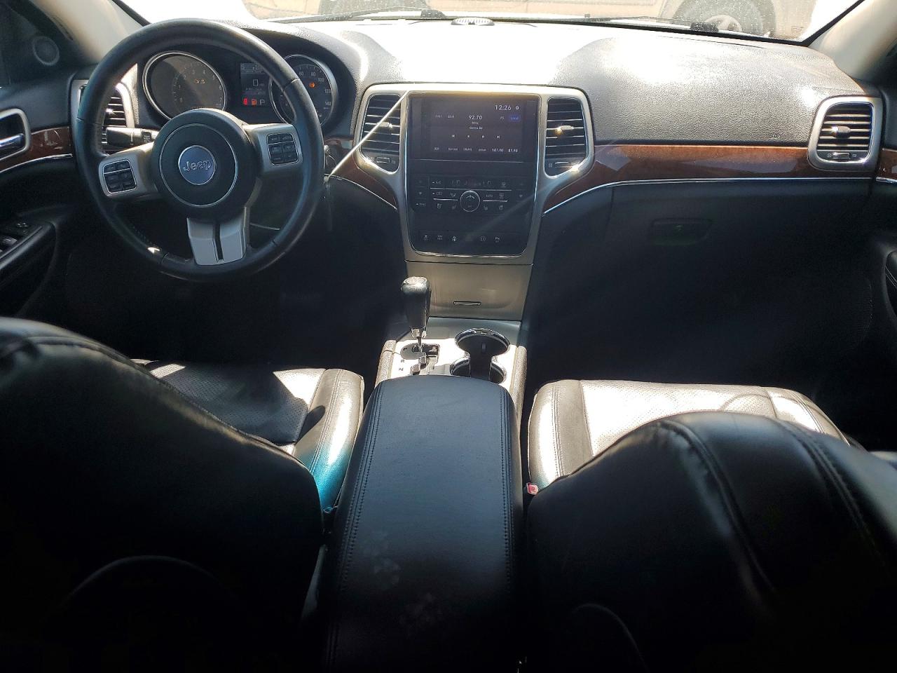 2012 Jeep Grand Cherokee Limited White vin: 1C4RJEBT9CC314161