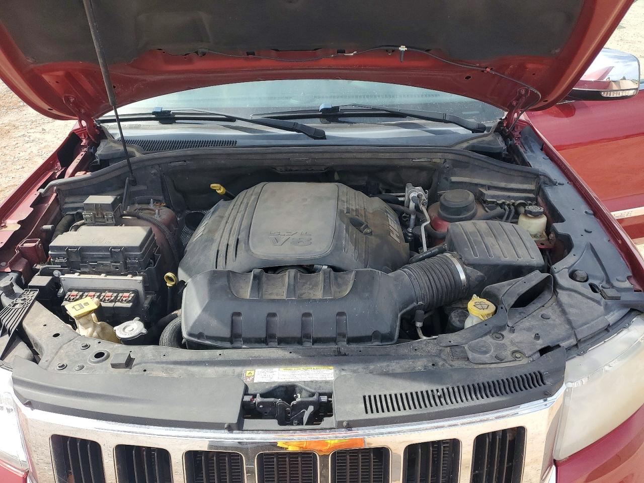 2012 Jeep Grand Cherokee Limited Red vin: 1C4RJEBTXCC290906