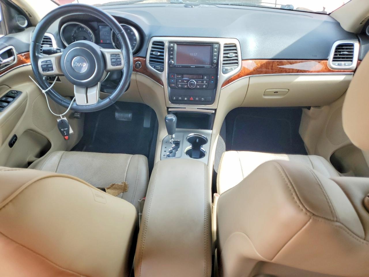 2012 Jeep Grand Cherokee Limited Red vin: 1C4RJEBTXCC290906